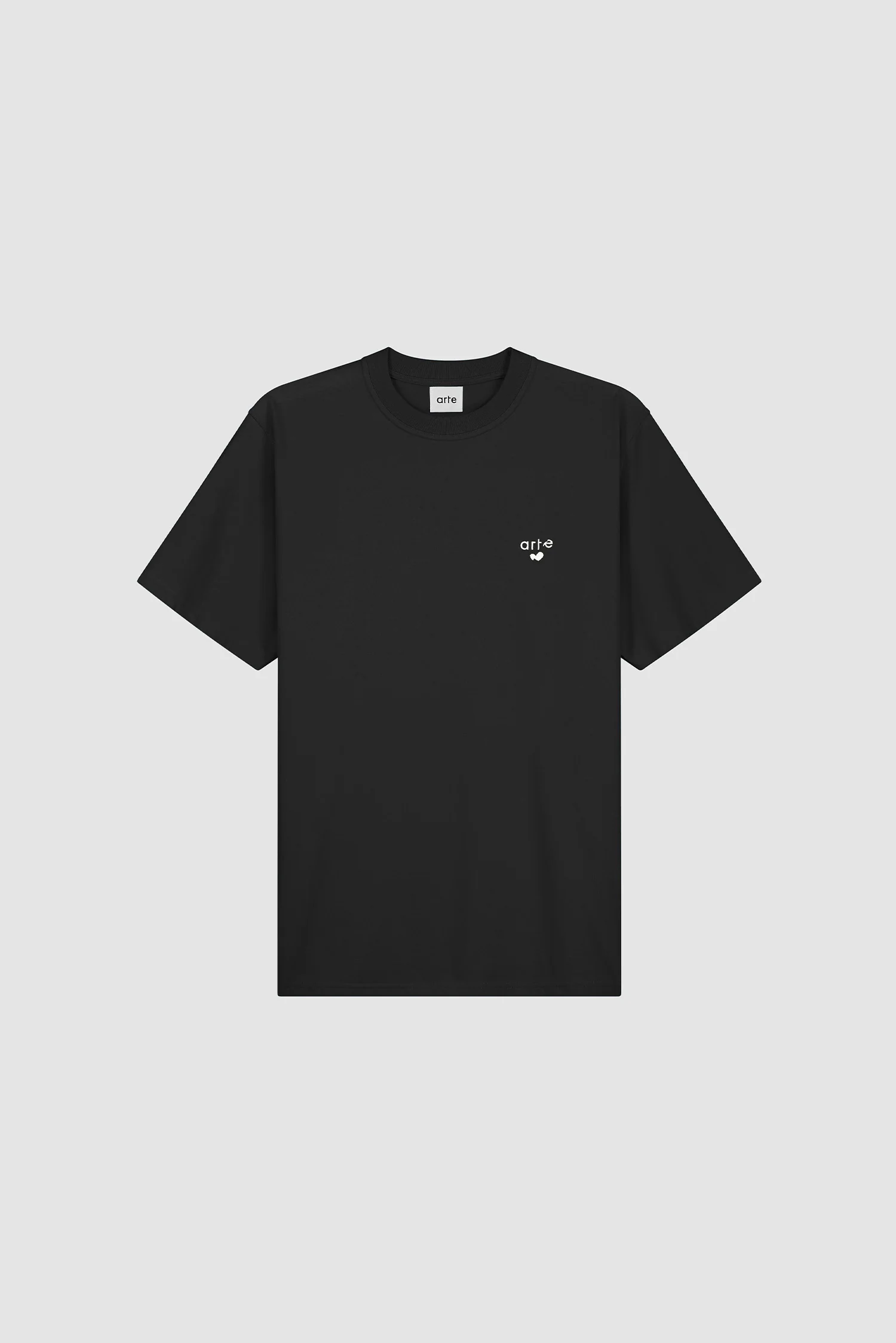 T-shirt avec logo en forme de cœur - Noir - Image 9