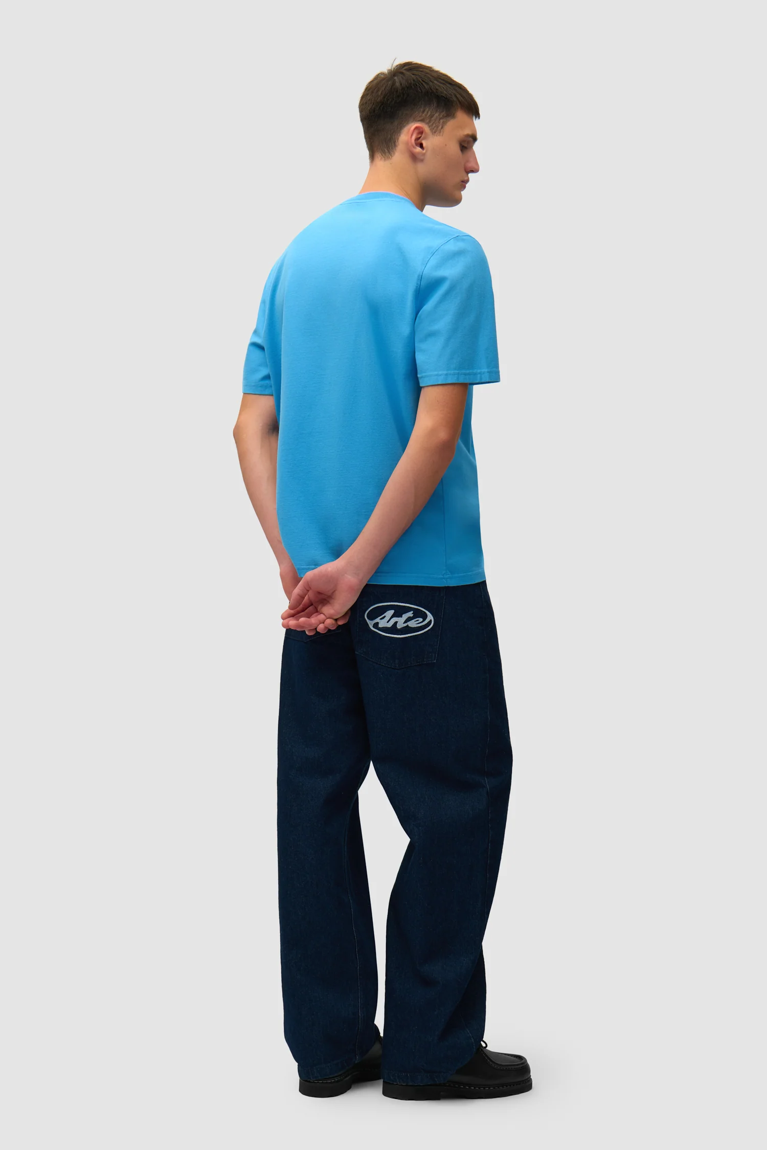 T-shirt avec logo cœur - Bleu - Image 6