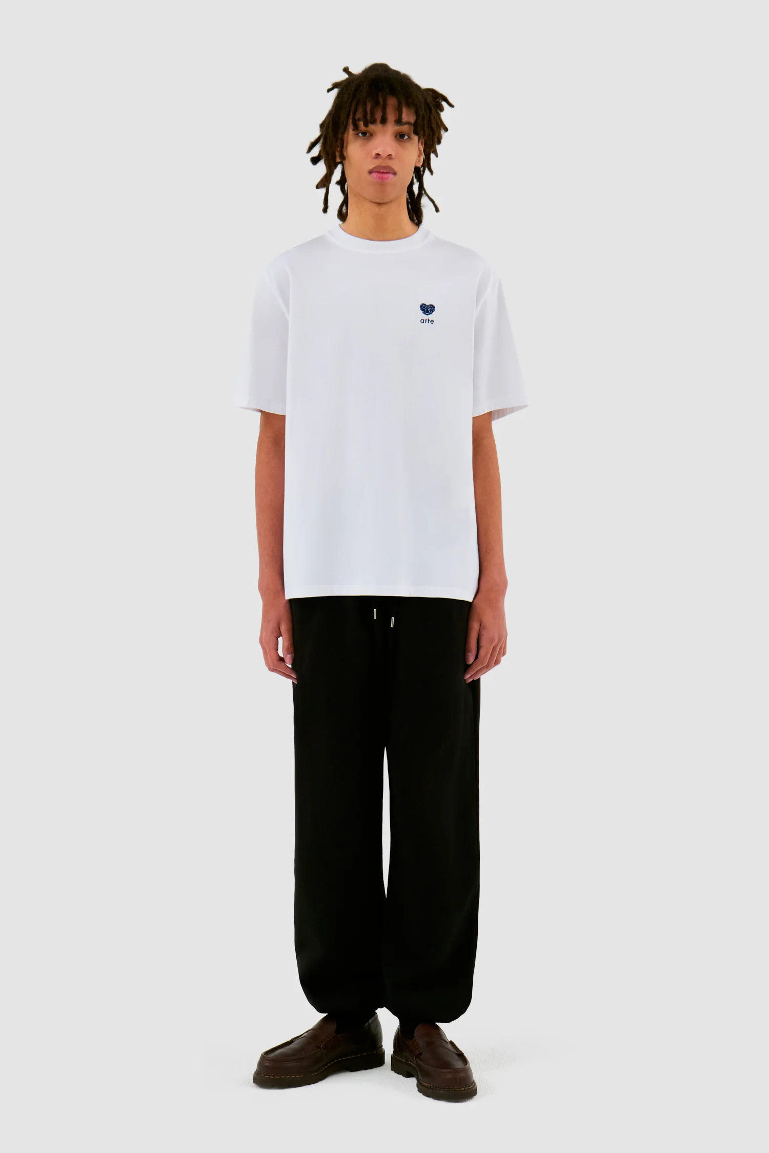 T-shirt avec logo en forme de cœur - blanc - Image 4