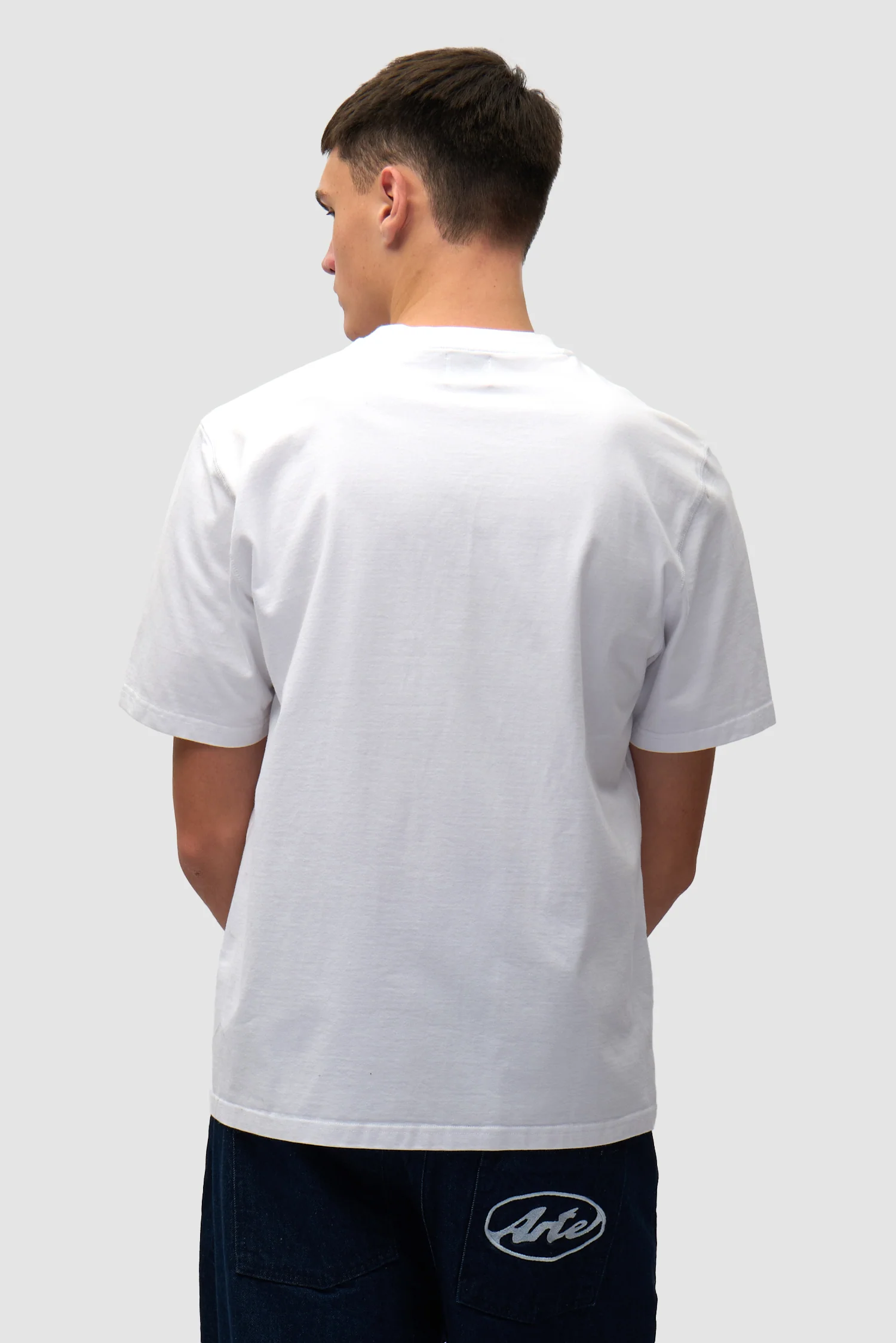 T-shirt avec logo en forme de cœur - blanc - Image 3