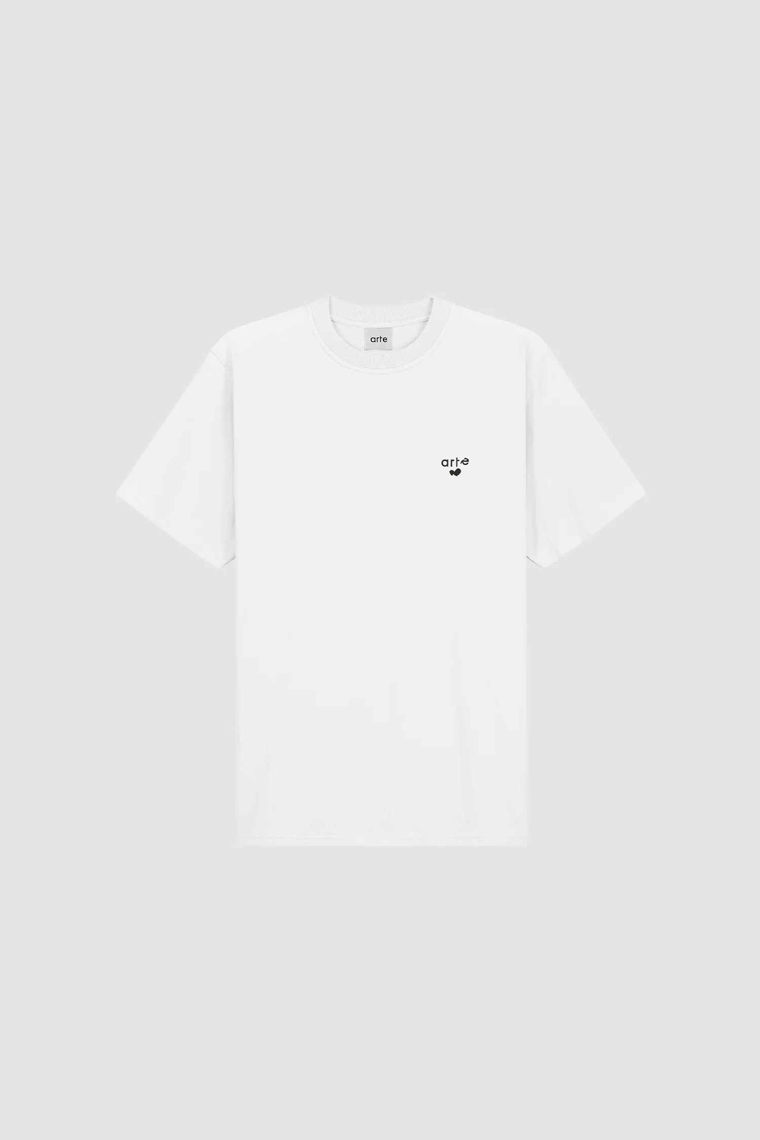 T-shirt avec logo en forme de cœur - blanc - Image 8