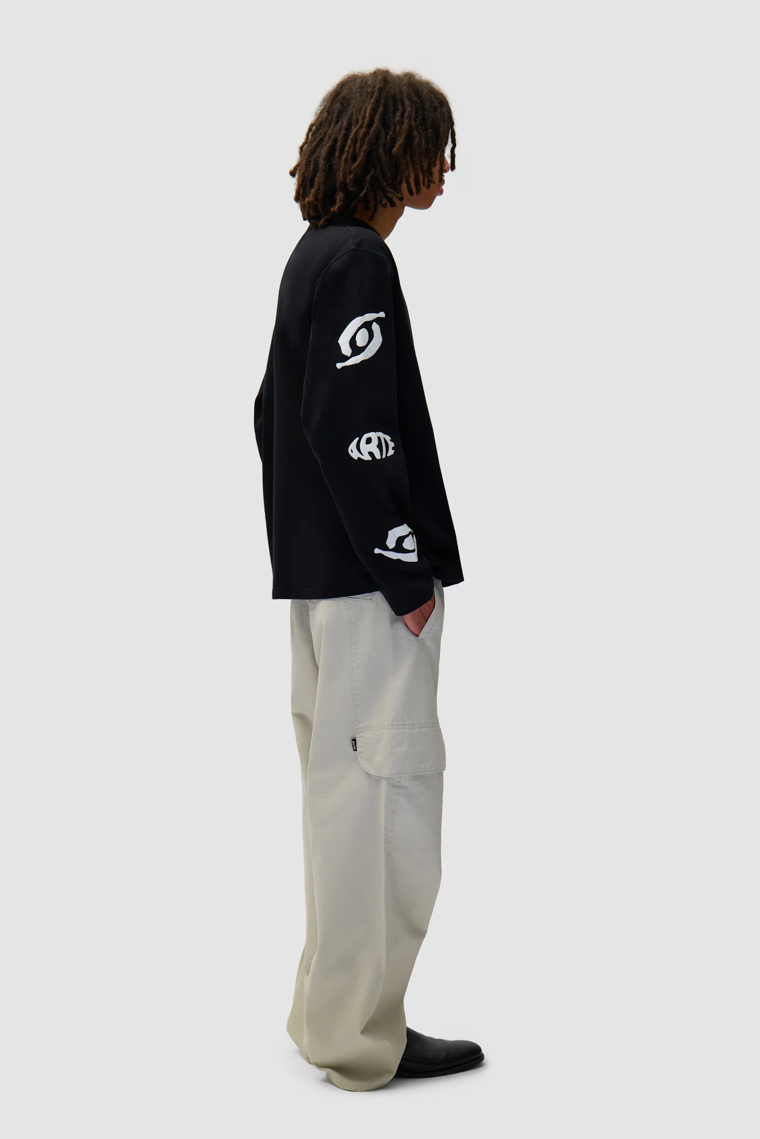 Pantalon Ripstop lourd - Crème - Image 6
