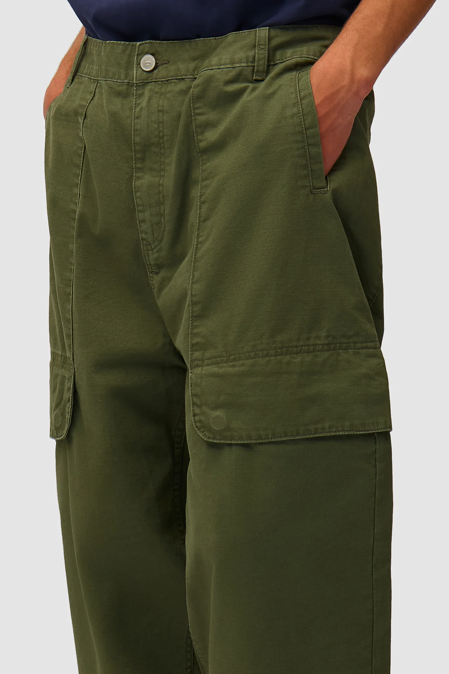 Pantalon Ripstop lourd - Vert foncé - Image 8