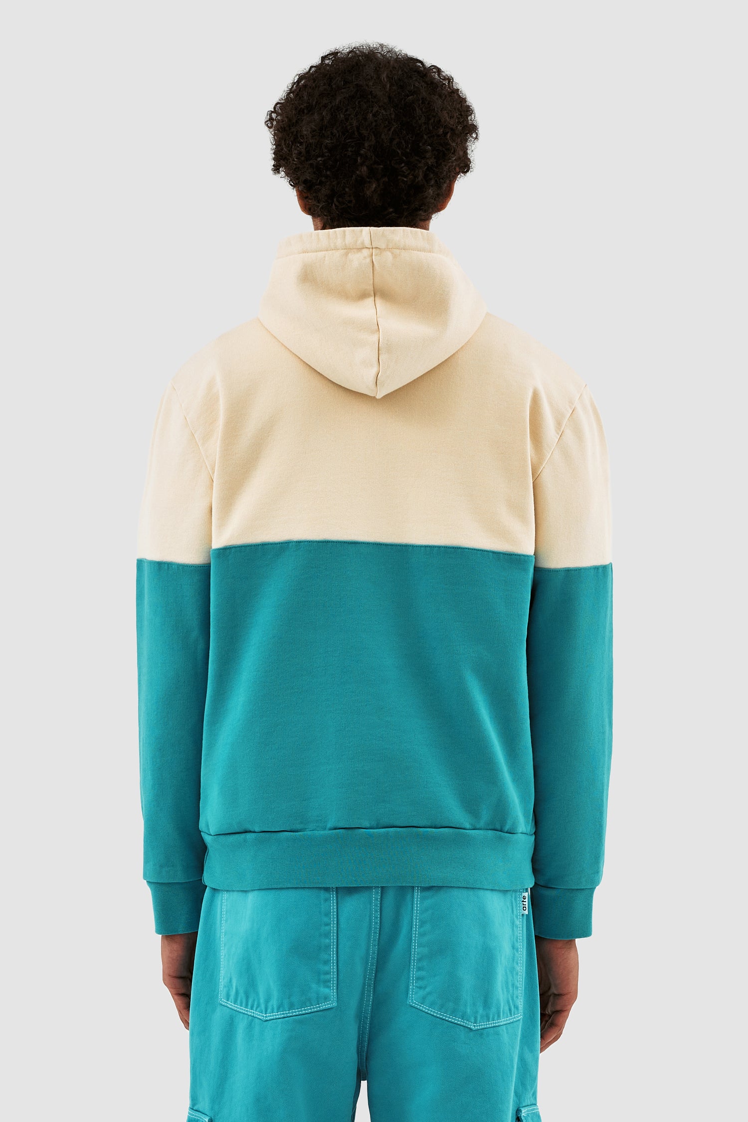 Henny Multi Hoodie - Crème/Bleu de lac - Image 3