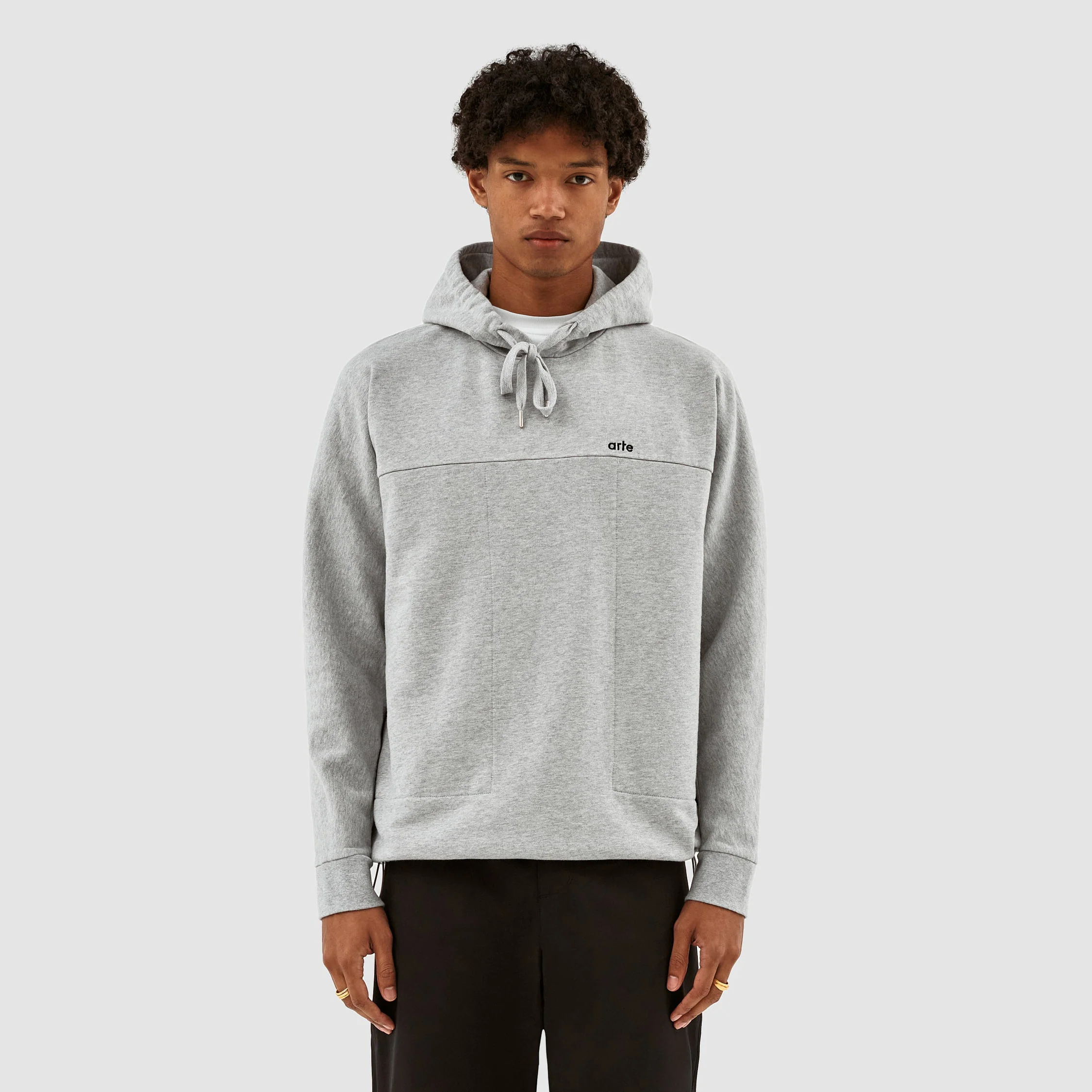 Sweat à capuche Hesse - Gris
