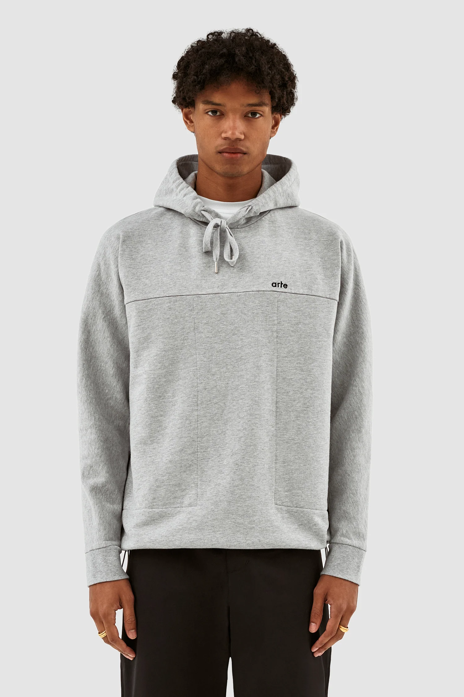 Sweat à capuche Hesse - Gris - Image 2