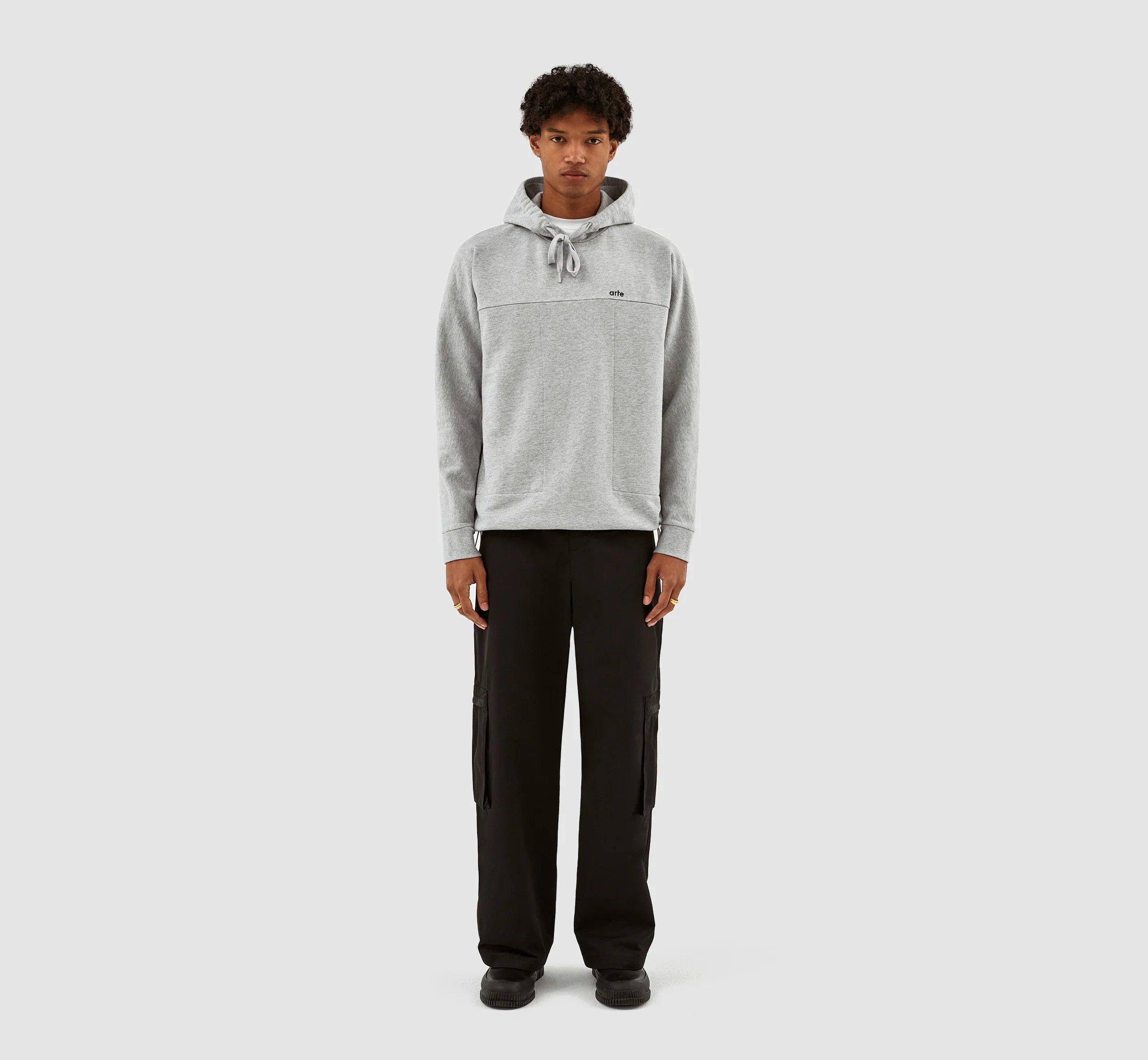 Sweat à capuche Hesse - Gris - Image 4