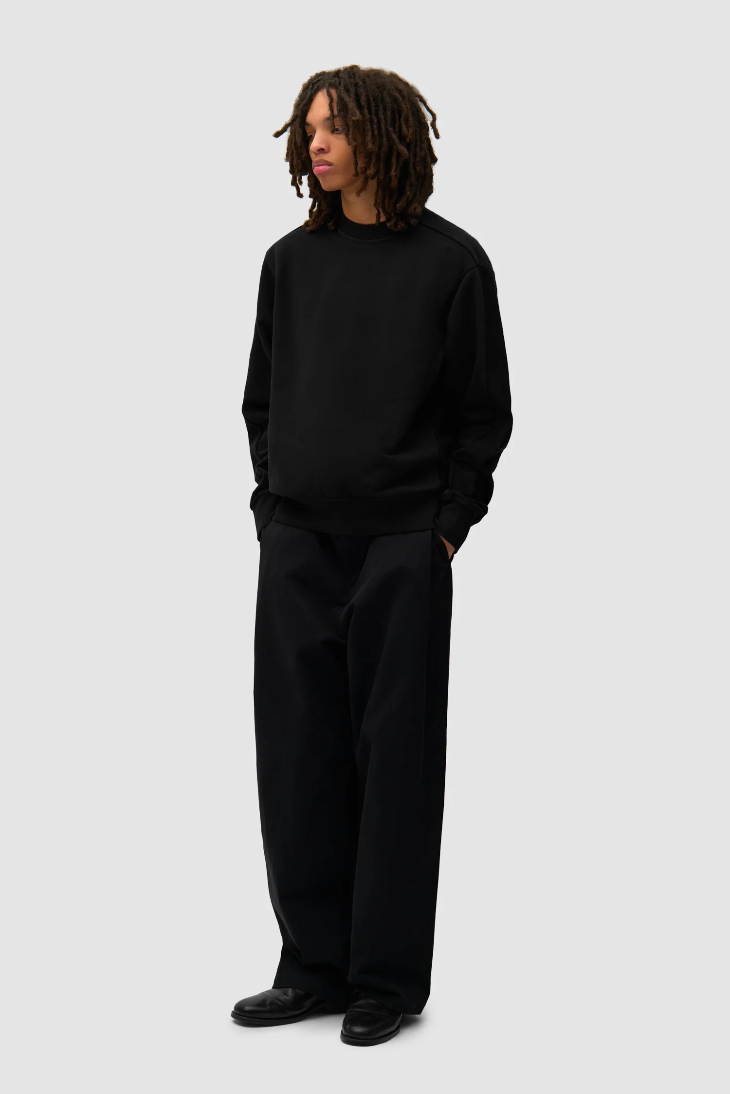 In/Out Crewneck - Noir - Image 4