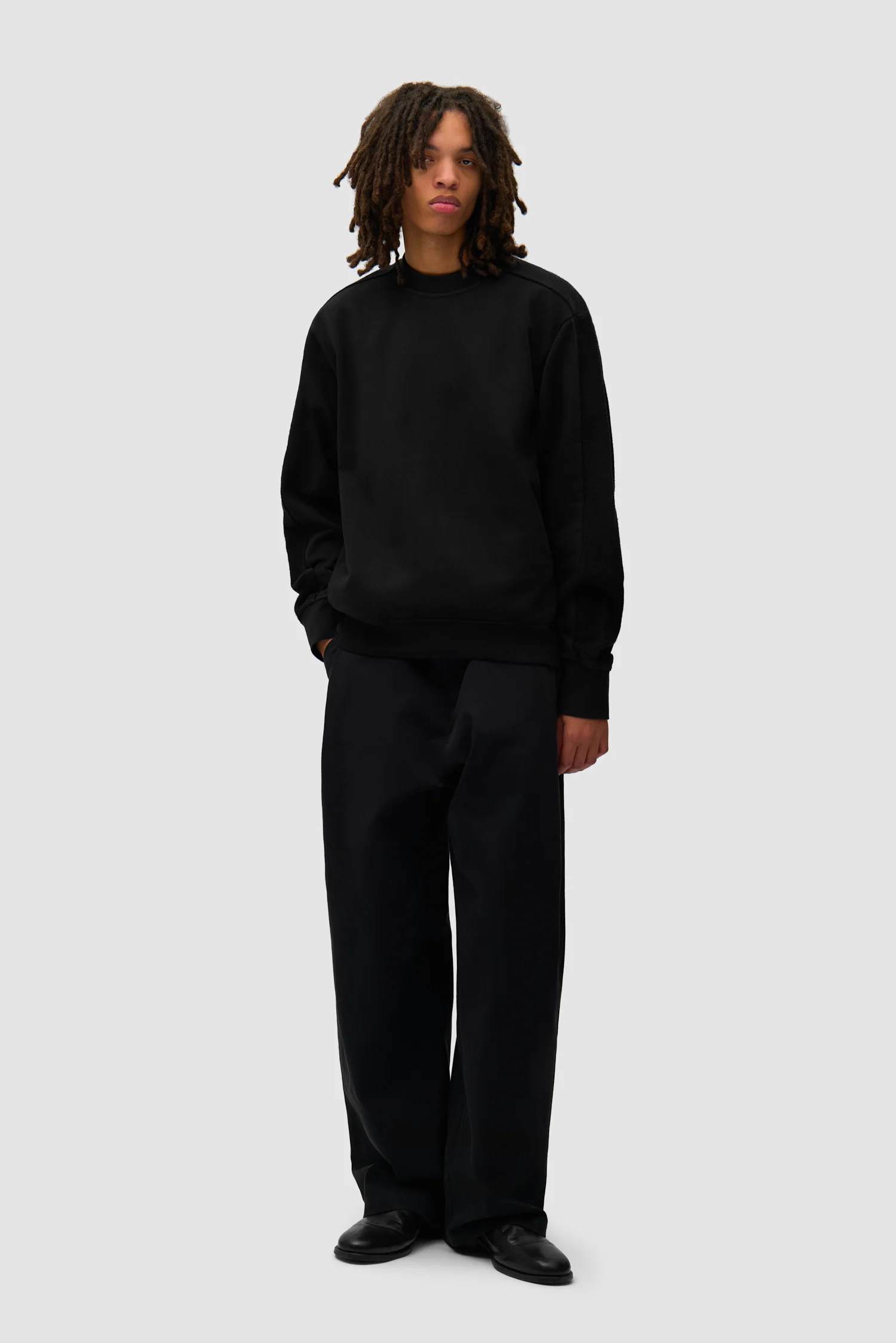 In/Out Crewneck - Noir - Image 5