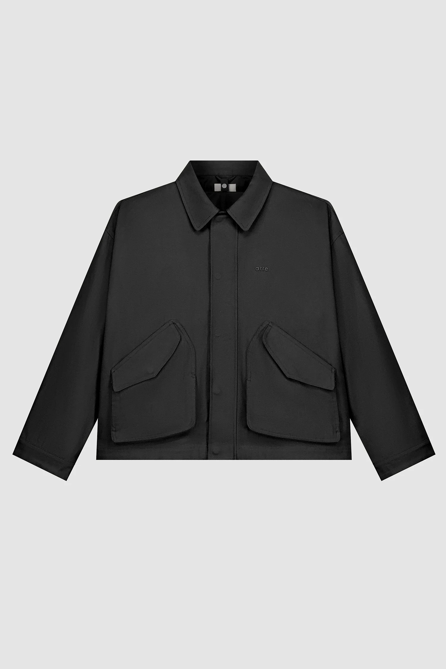 Veste à poches inclinées - Noir (défaut) - Image 9