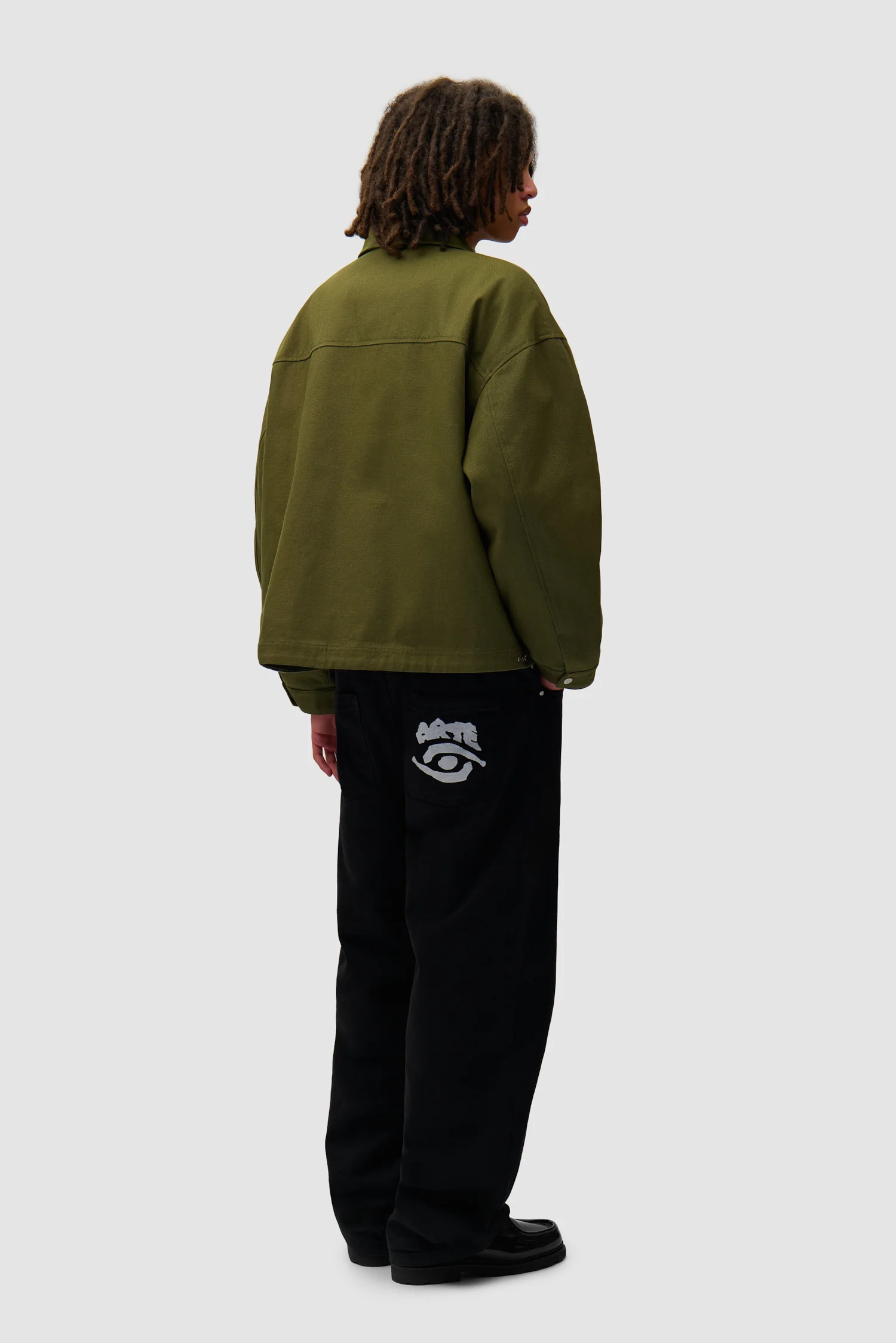 Veste à poches inclinées - Vert (défaut) - Image 6
