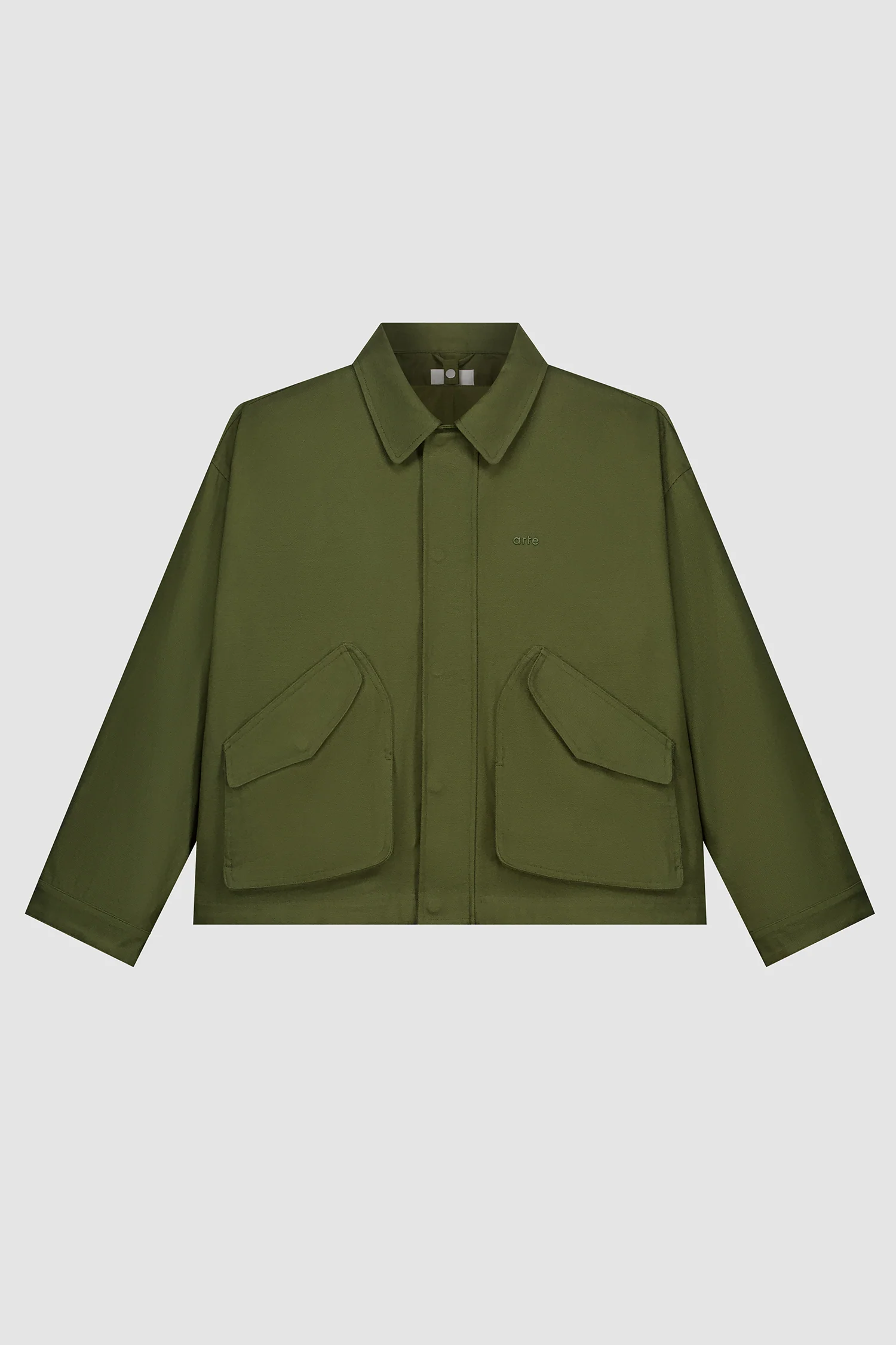Veste à poches inclinées - Vert (défaut) - Image 9