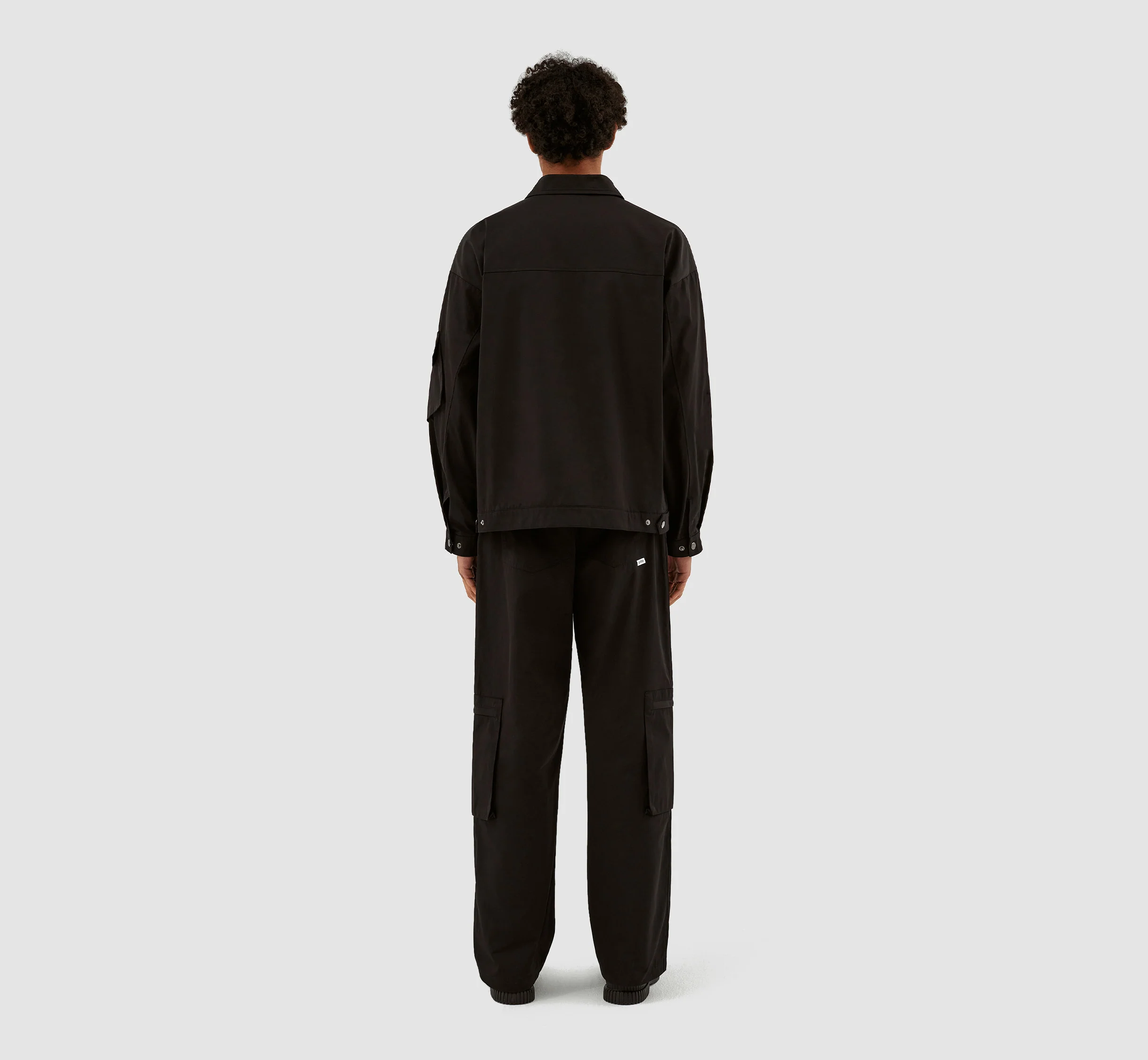 Veste Jack à double poche - Noir - Image 7