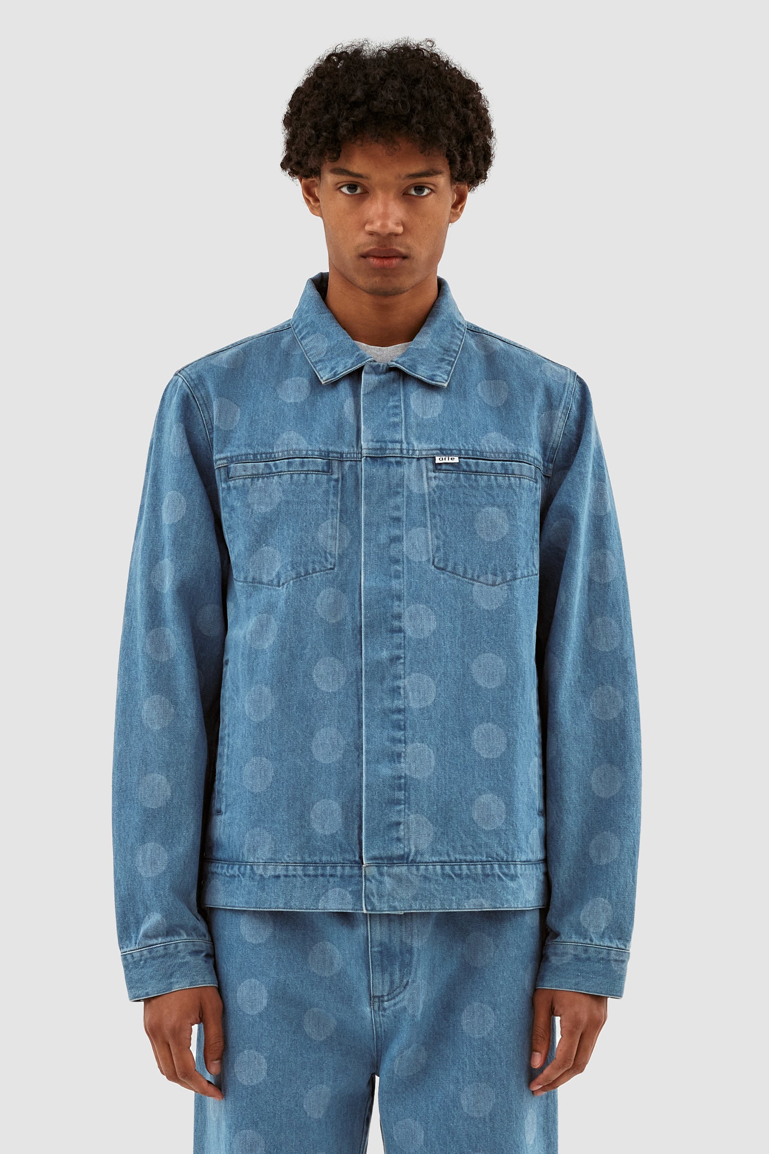 Veste Jackson Dots Fade - Bleach Denim - Image 2
