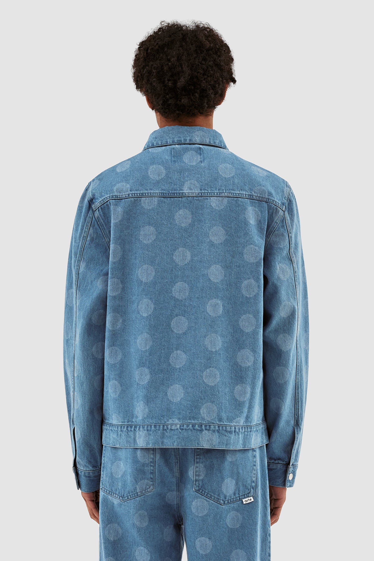 Veste Jackson Dots Fade - Bleach Denim - Image 3