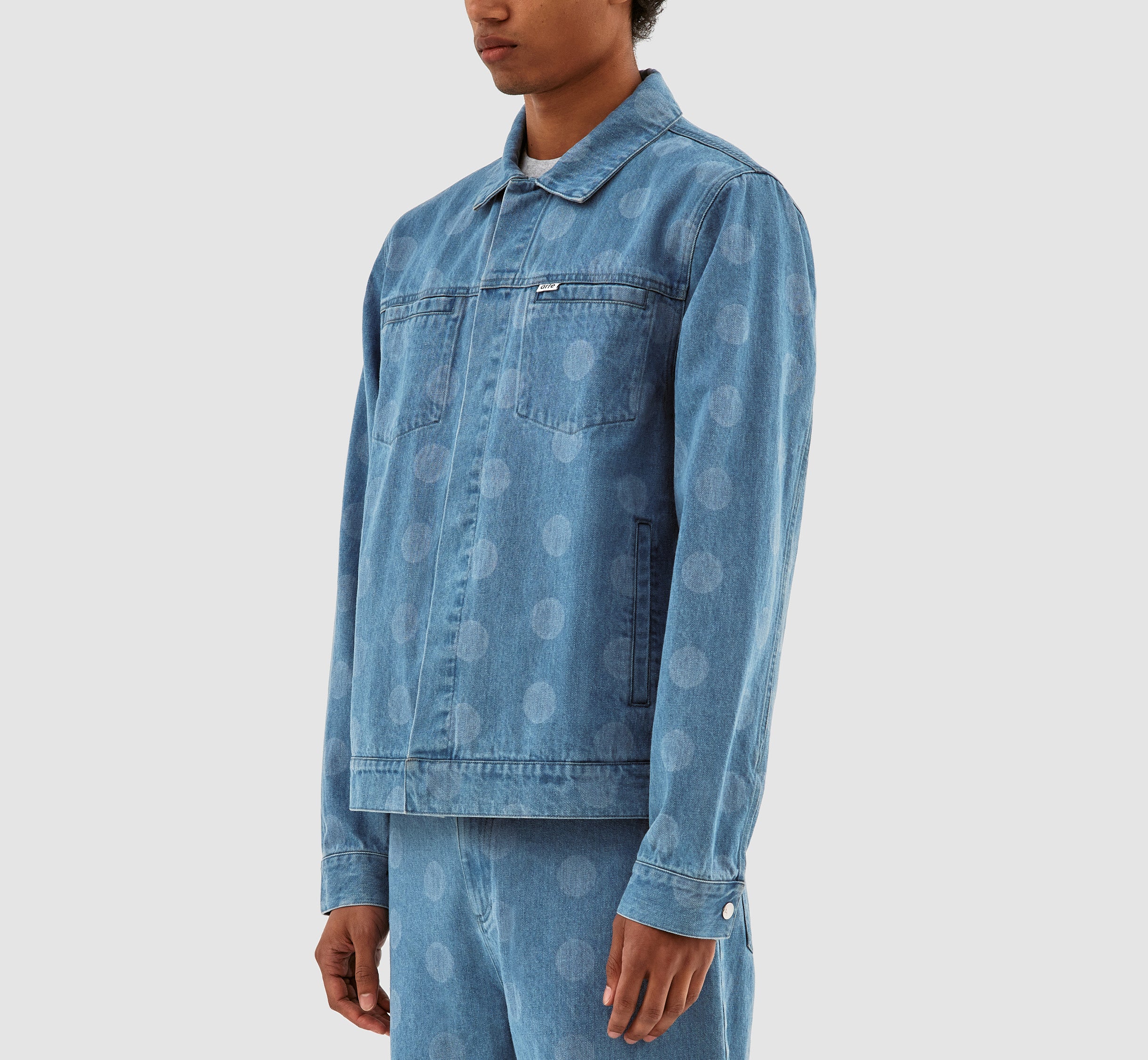 Veste Jackson Dots Fade - Bleach Denim - Image 4