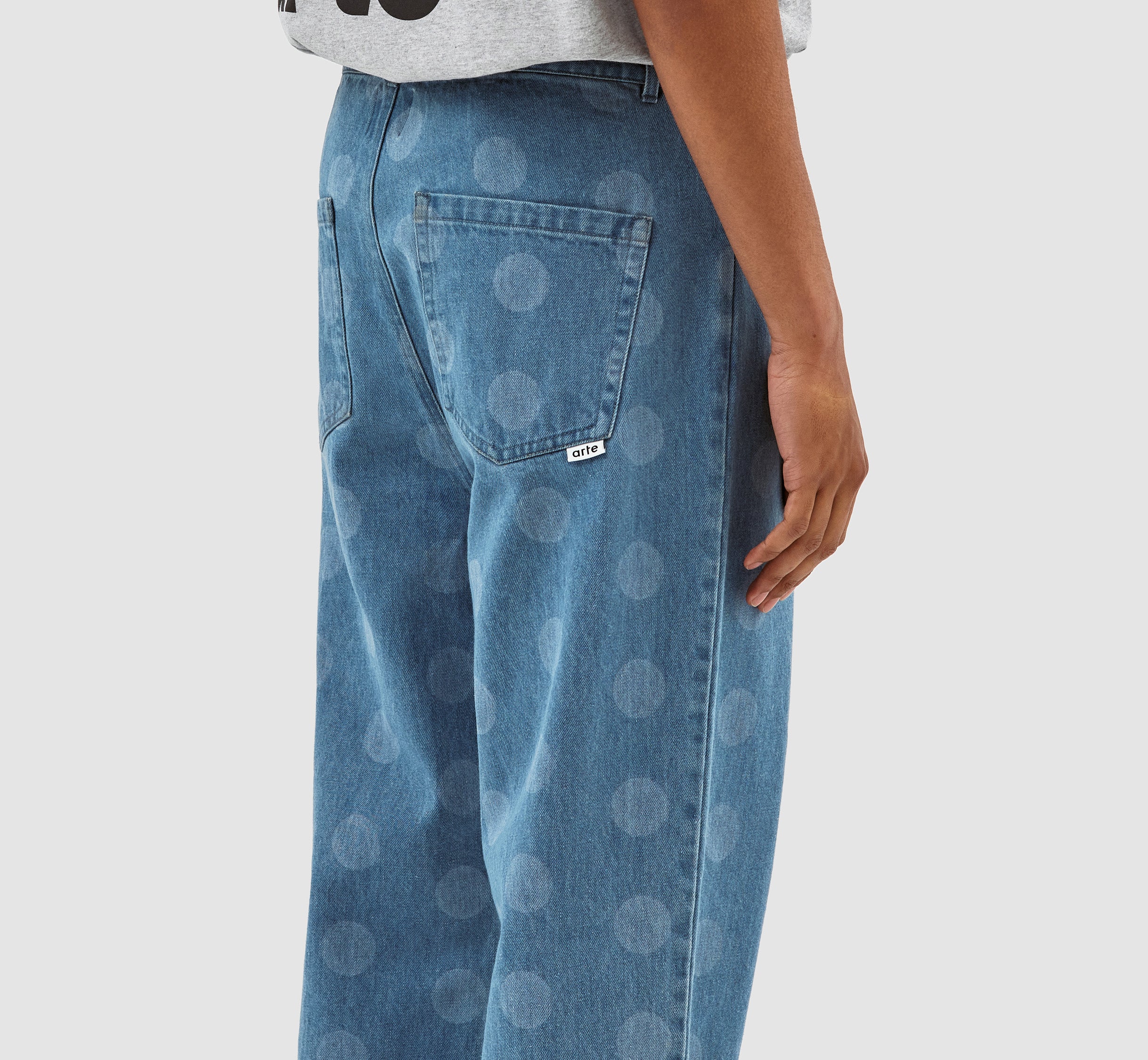 Pantalon Jackson Dots Fade - Bleach Denim - Image 4