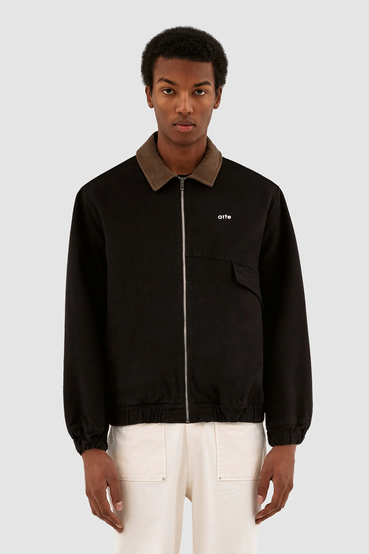 Veste à collier Jacob - Noir - Image 2