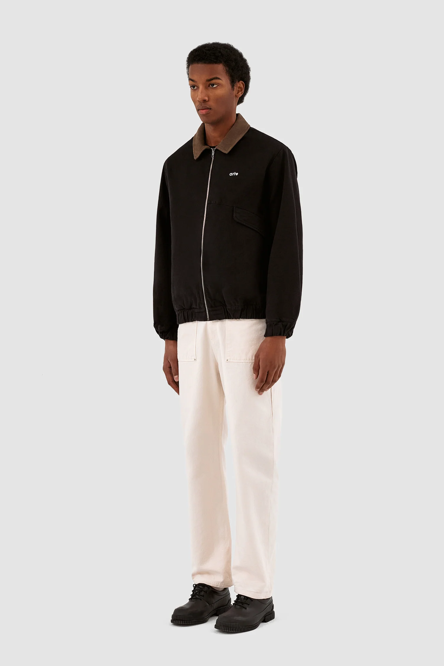 Veste à collier Jacob - Noir - Image 5
