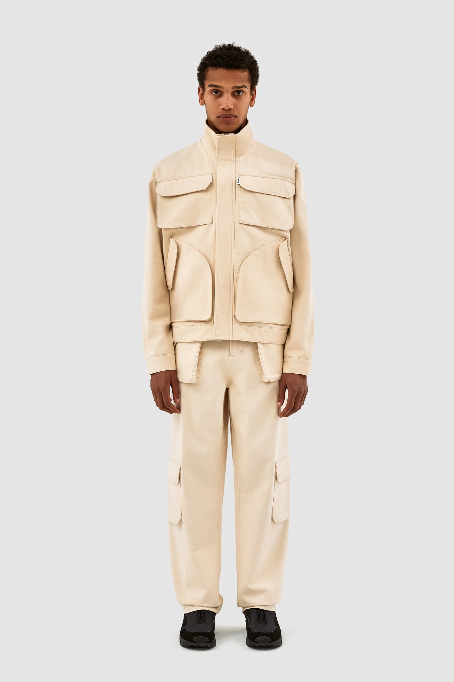 Veste cargo Jaden - Crème - Image 4