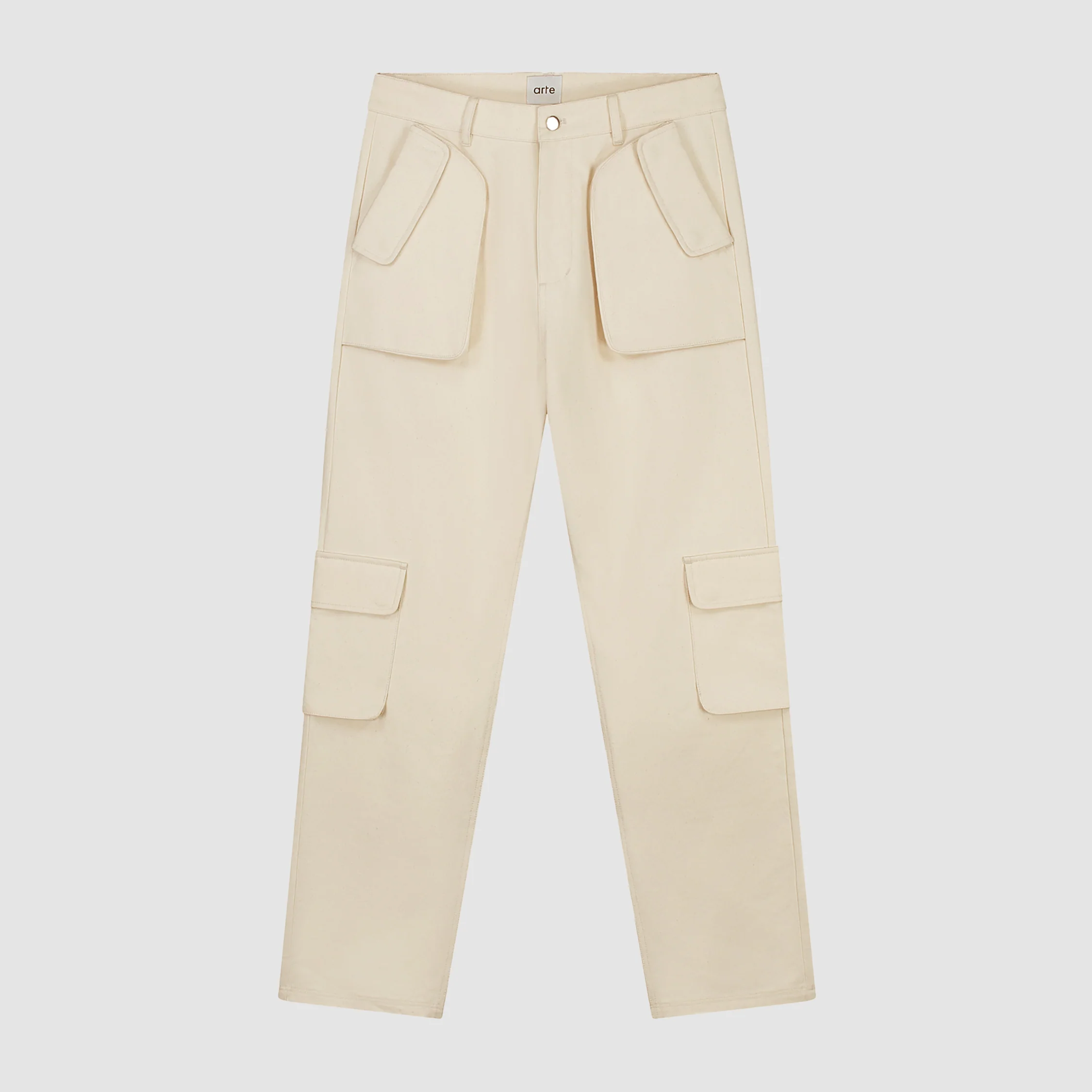 Pantalon cargo Jaden - Crème