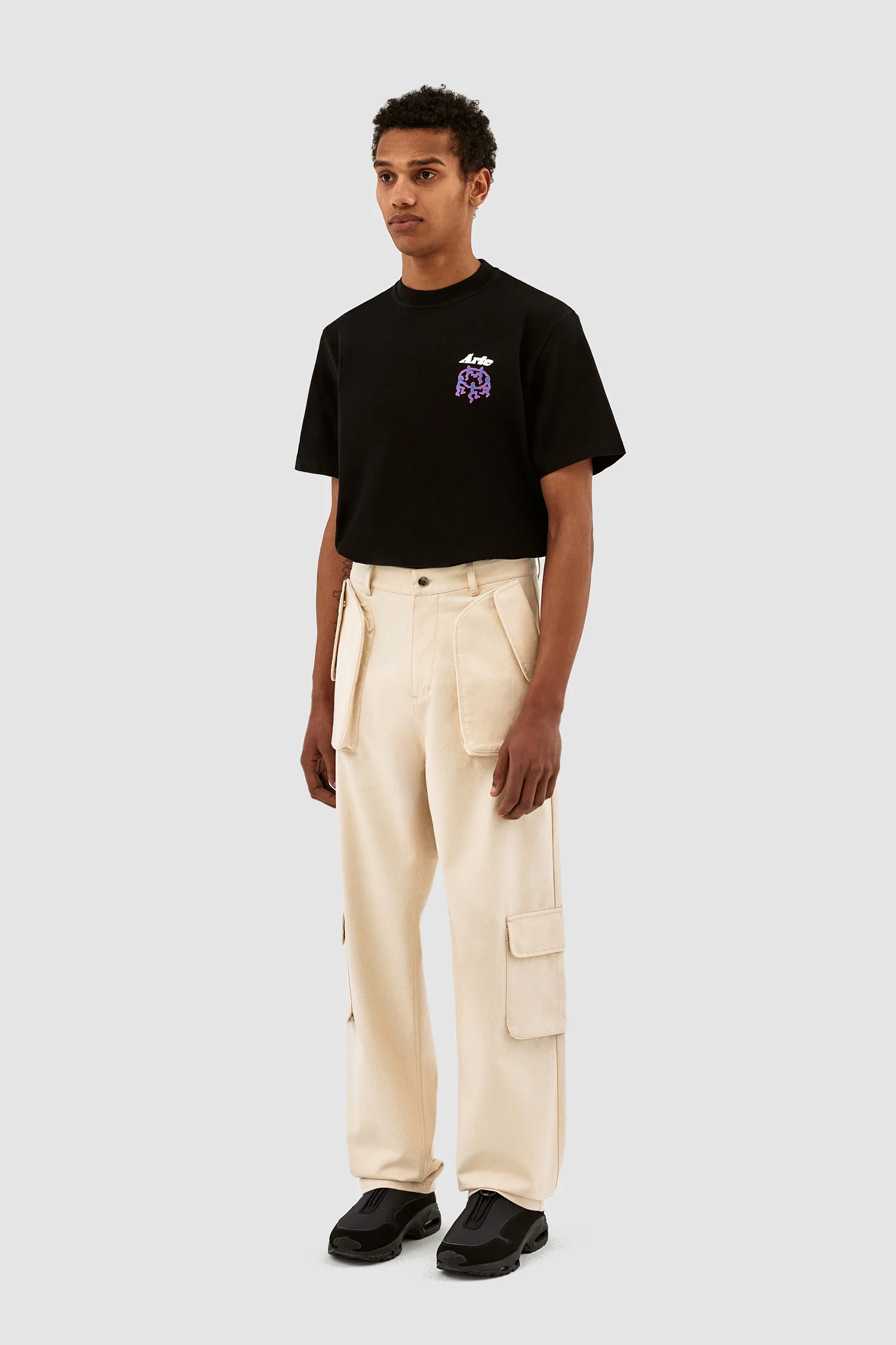 Pantalon cargo Jaden - Crème - Image 5