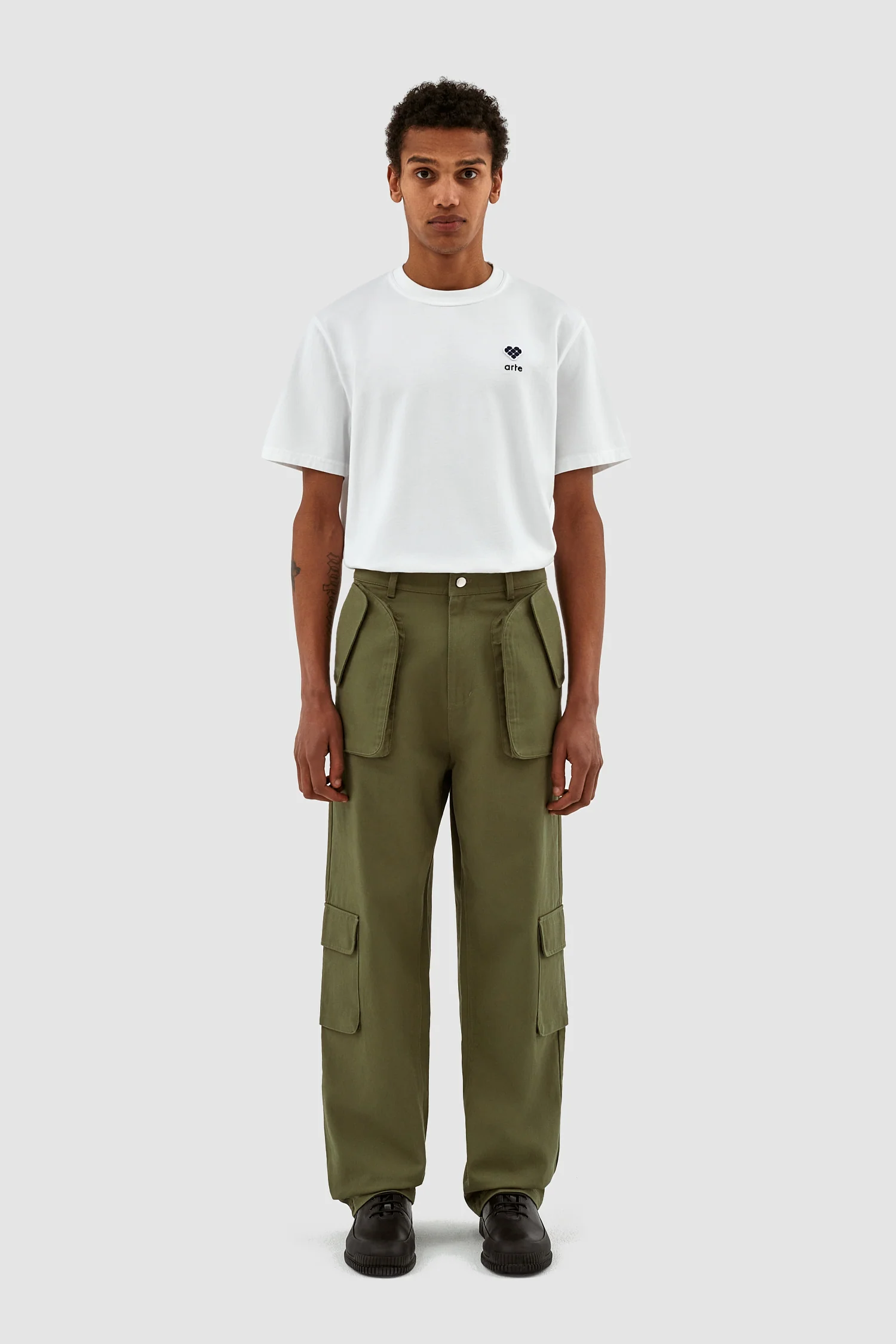 Pantalon cargo Jaden - Vert clair - Image 4