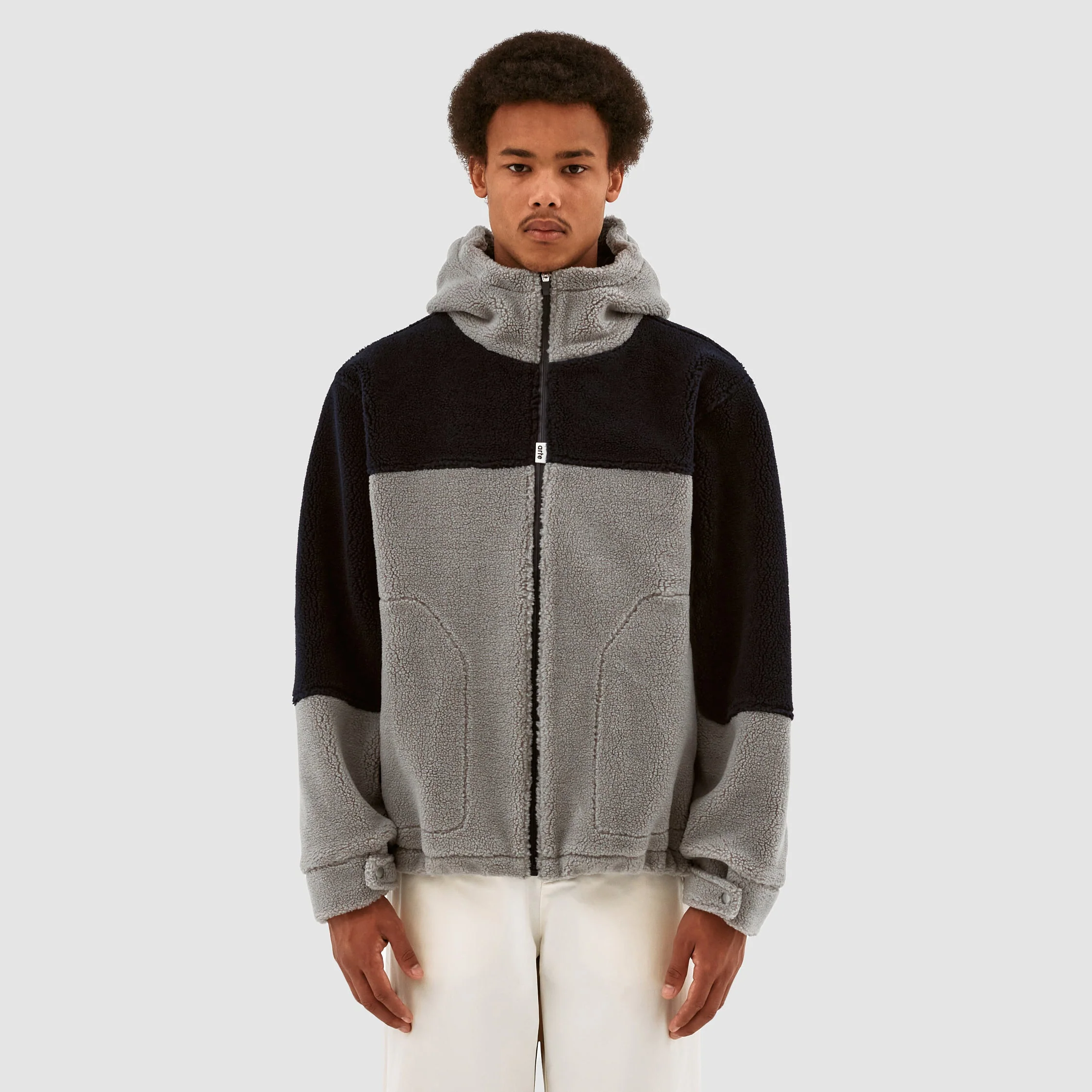 Veste Jake Colorblock - Gris/Marine