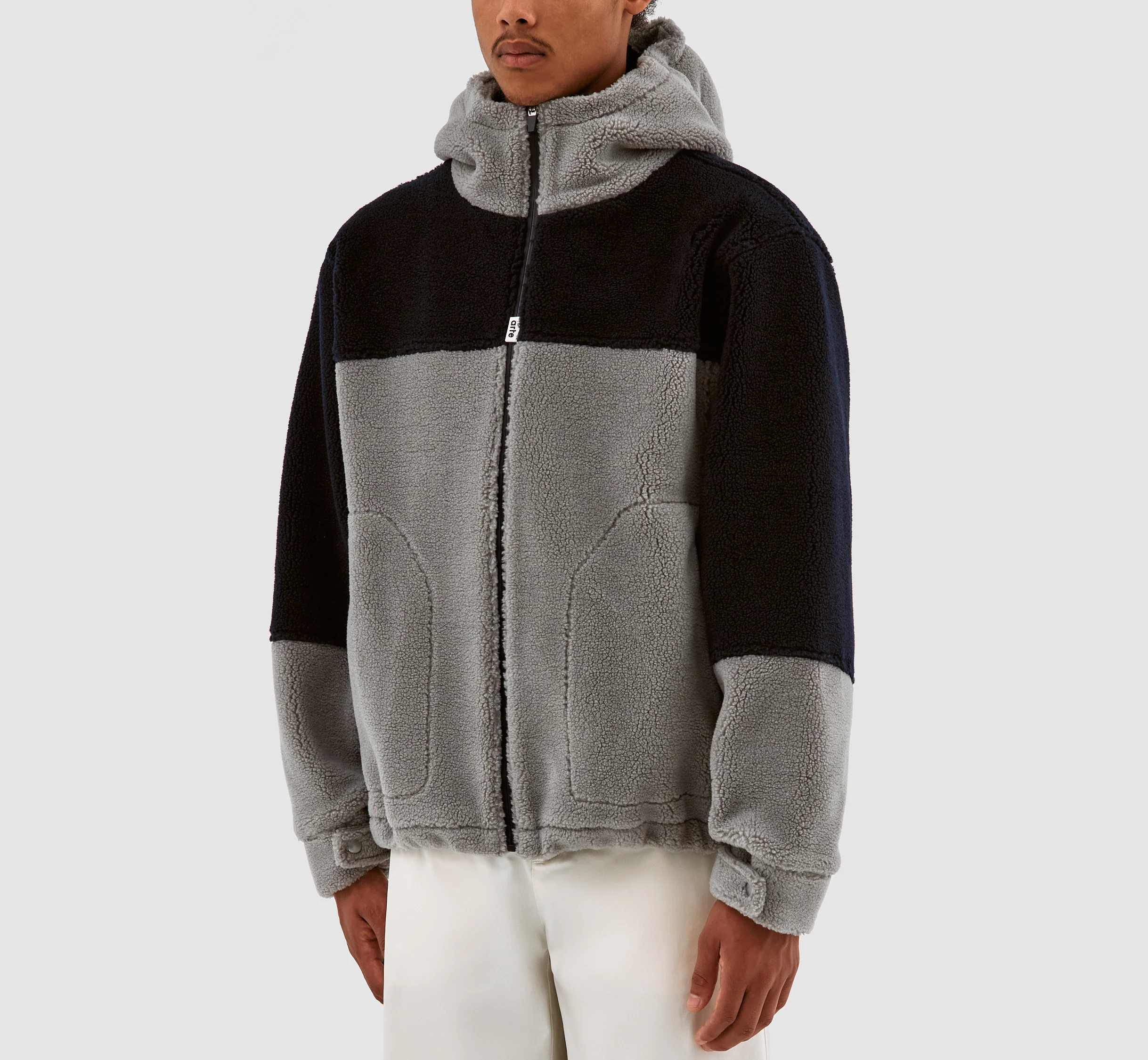 Veste Jake Colorblock - Gris/Marine - Image 4