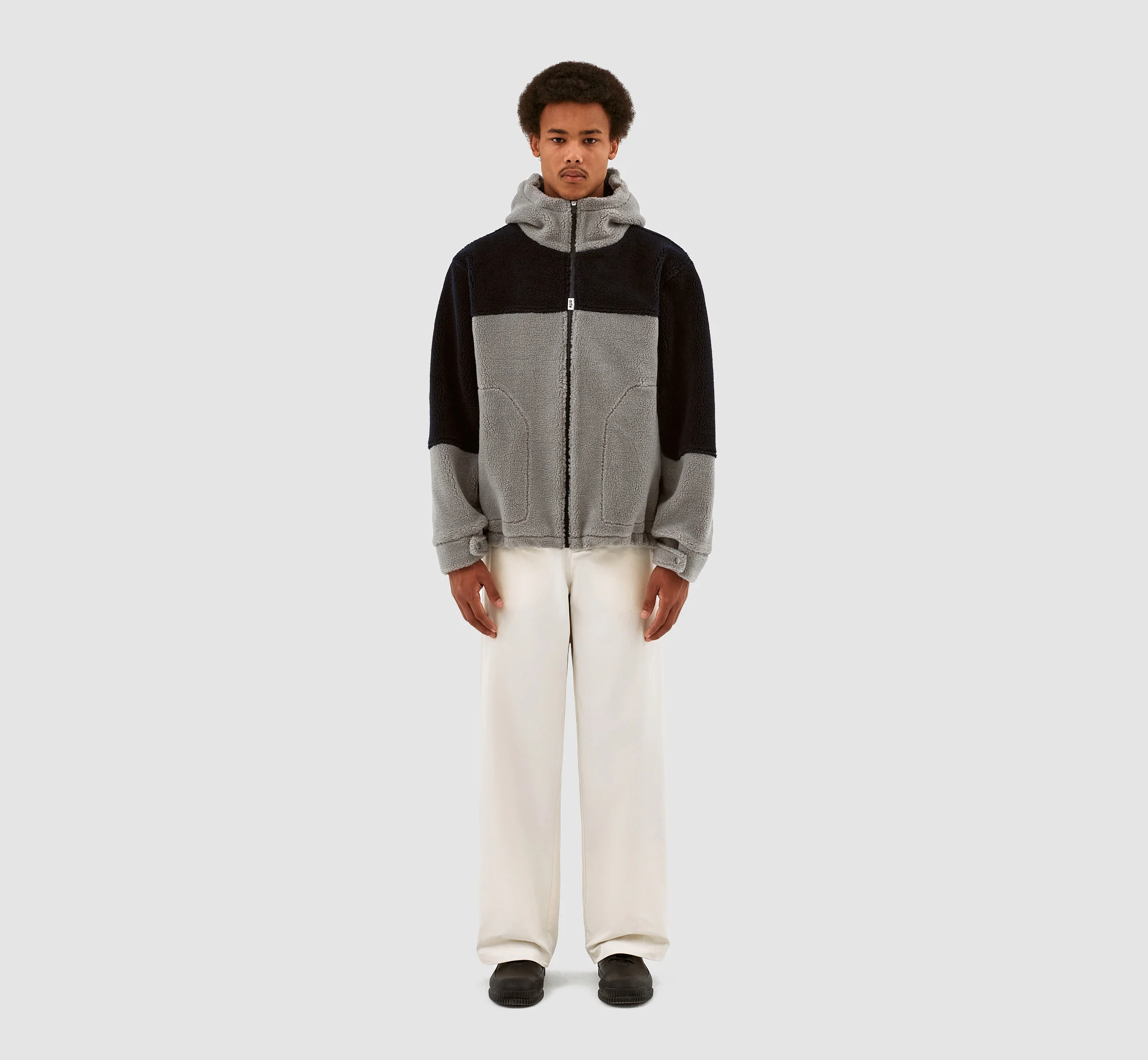 Veste Jake Colorblock - Gris/Marine - Image 5