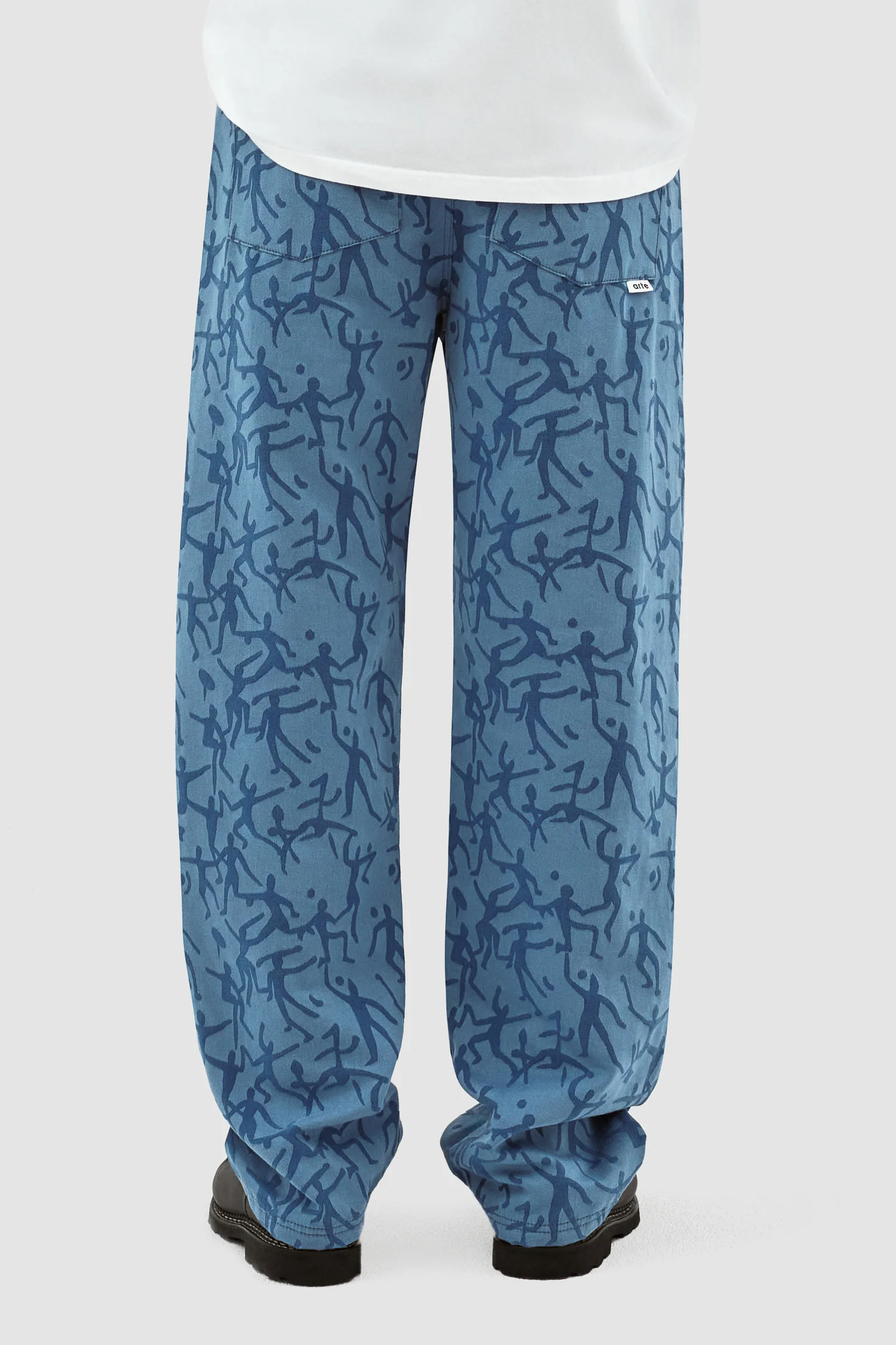 Pantalon James Allover - Bleu - Image 3