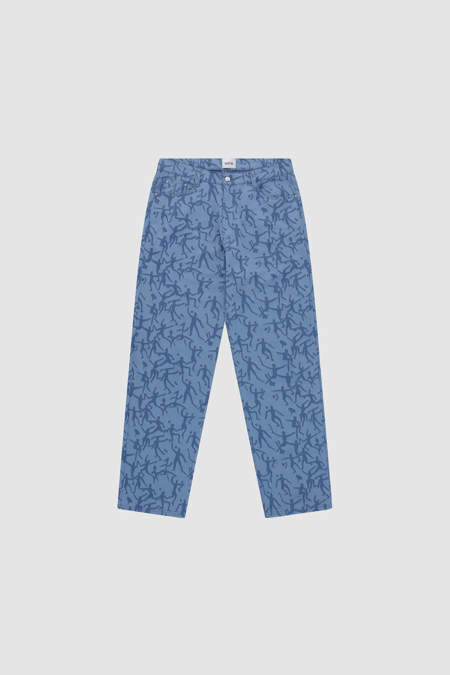 Pantalon James Allover - Bleu - Image 8