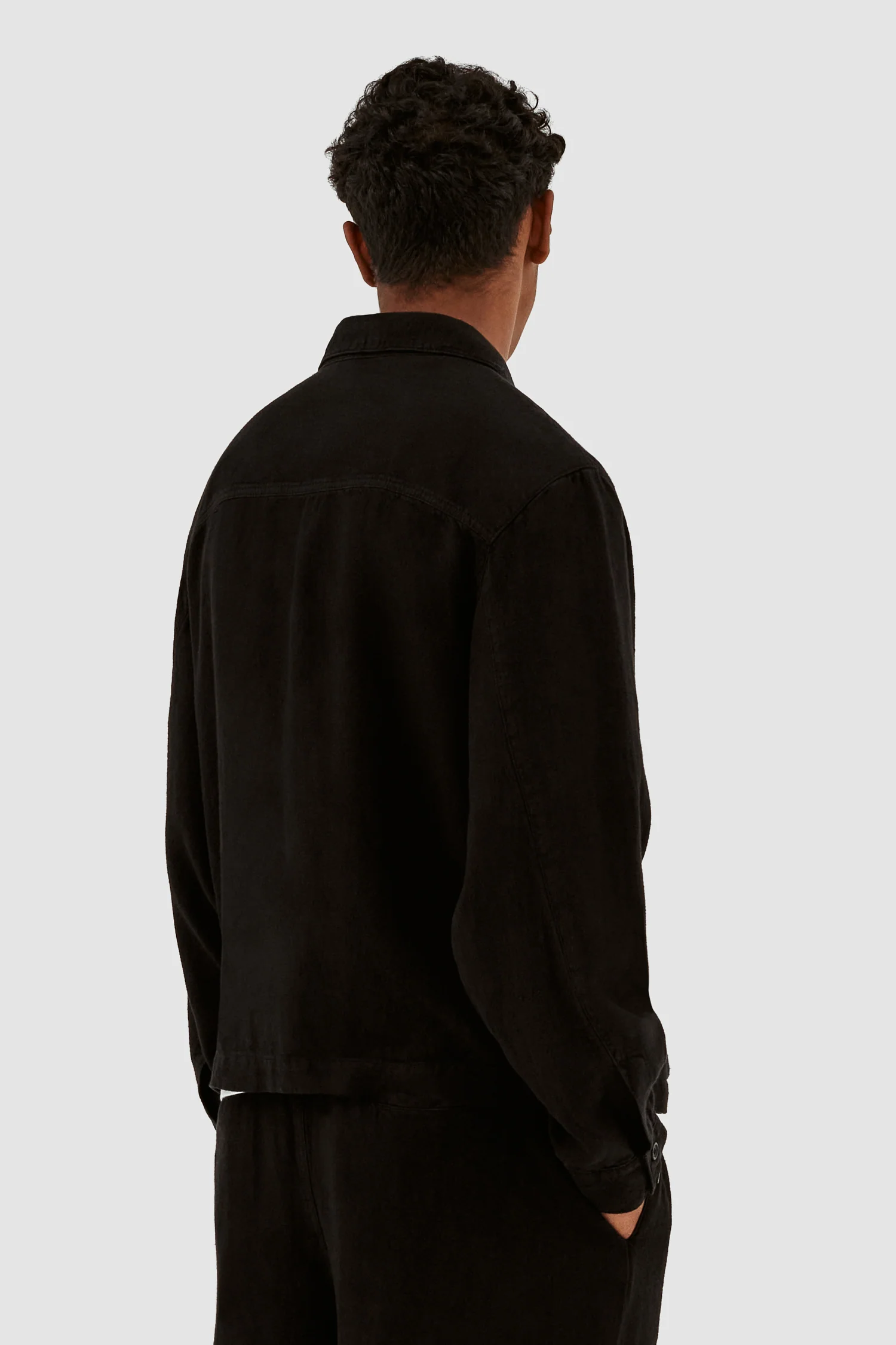 Veste Jan Linnen - Noir - Image 3