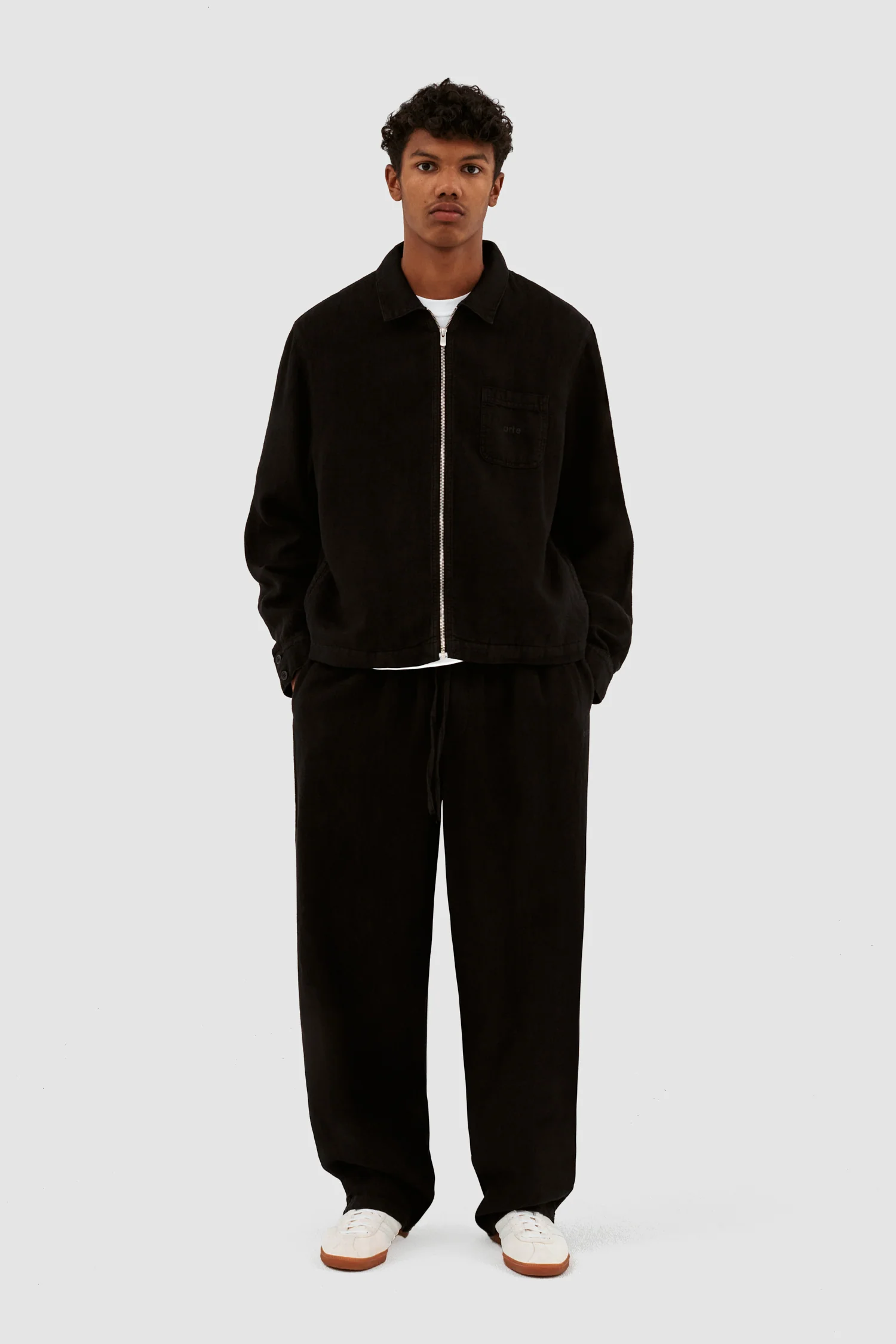Veste Jan Linnen - Noir - Image 4