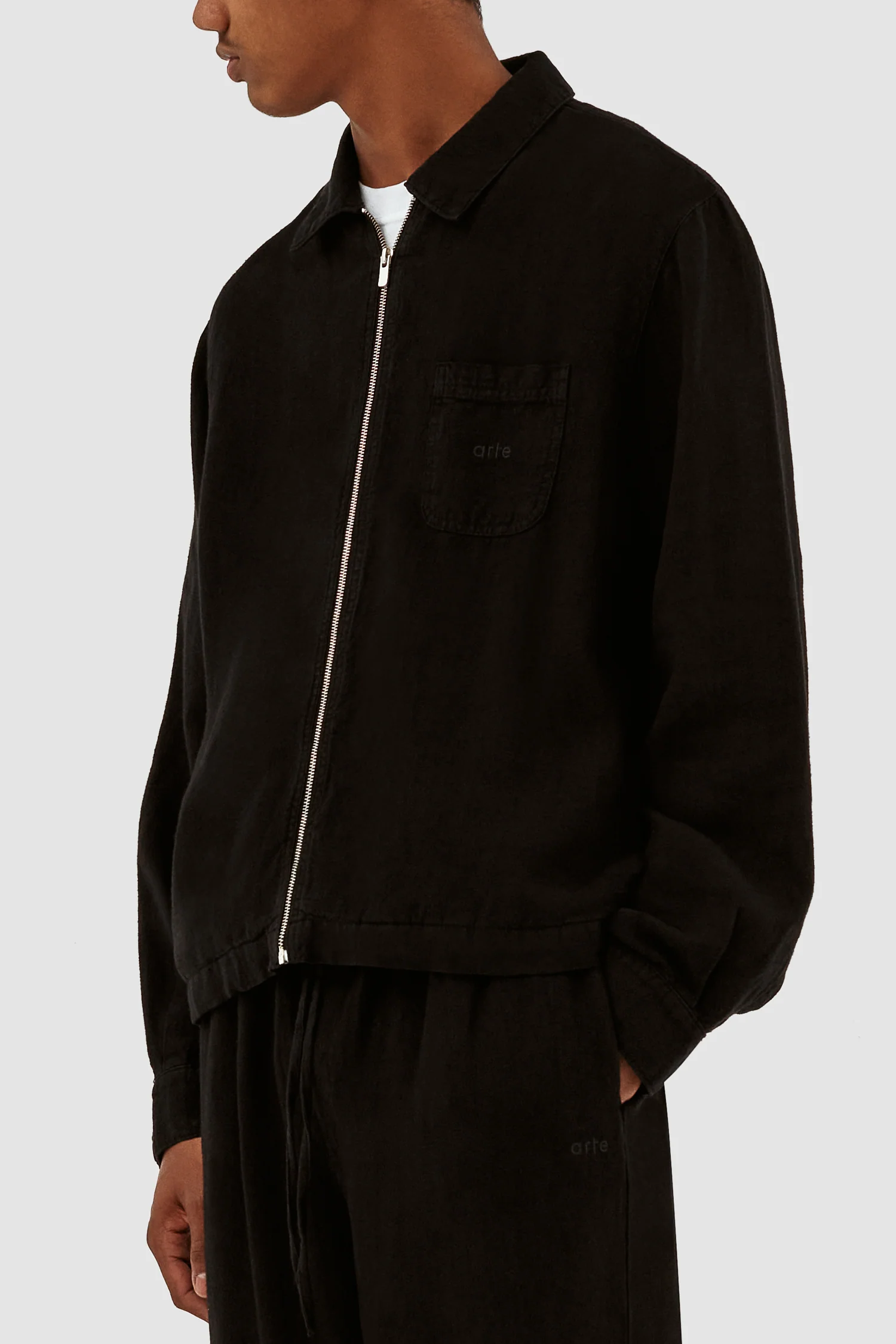 Veste Jan Linnen - Noir - Image 7