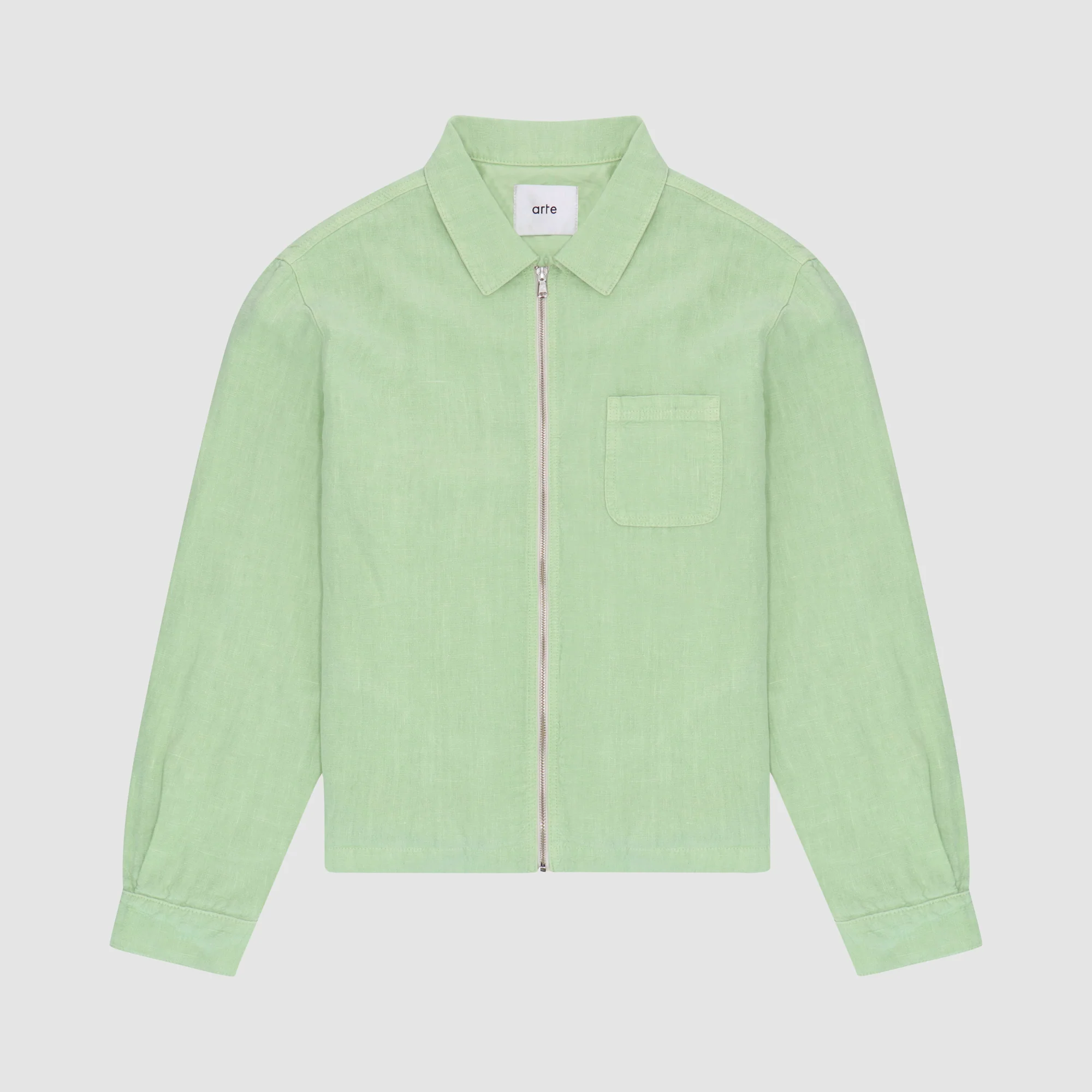 Veste Jan Linnen - Vert