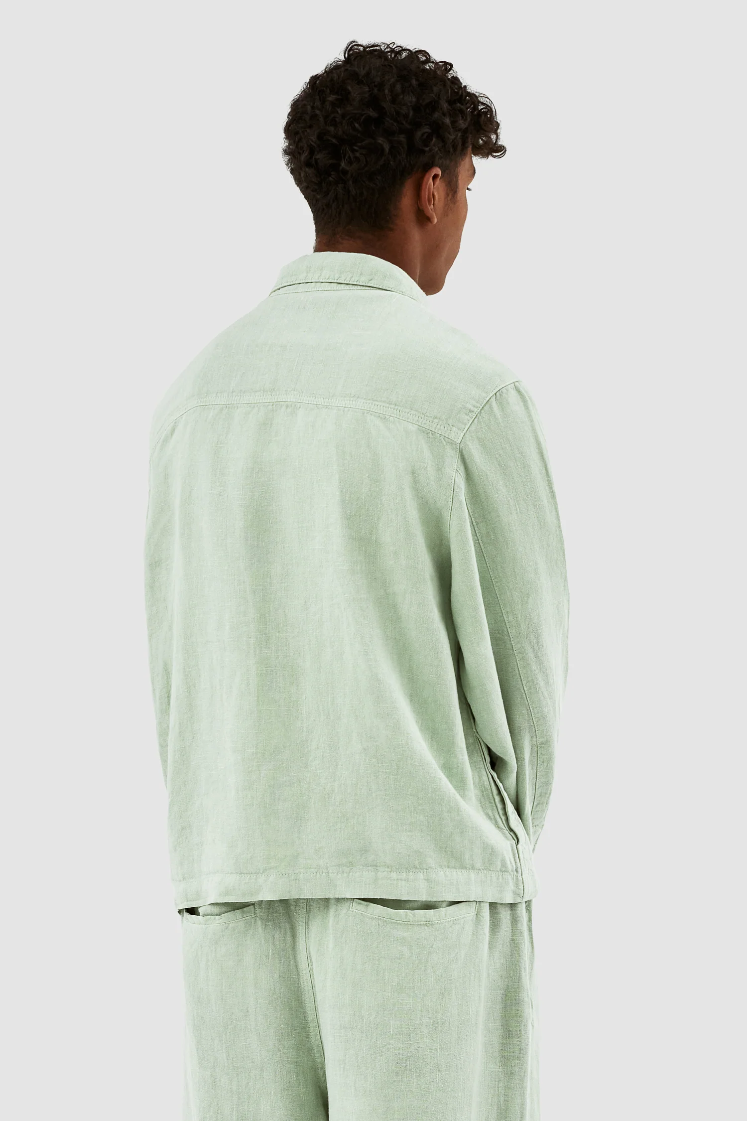 Veste Jan Linnen - Vert - Image 3