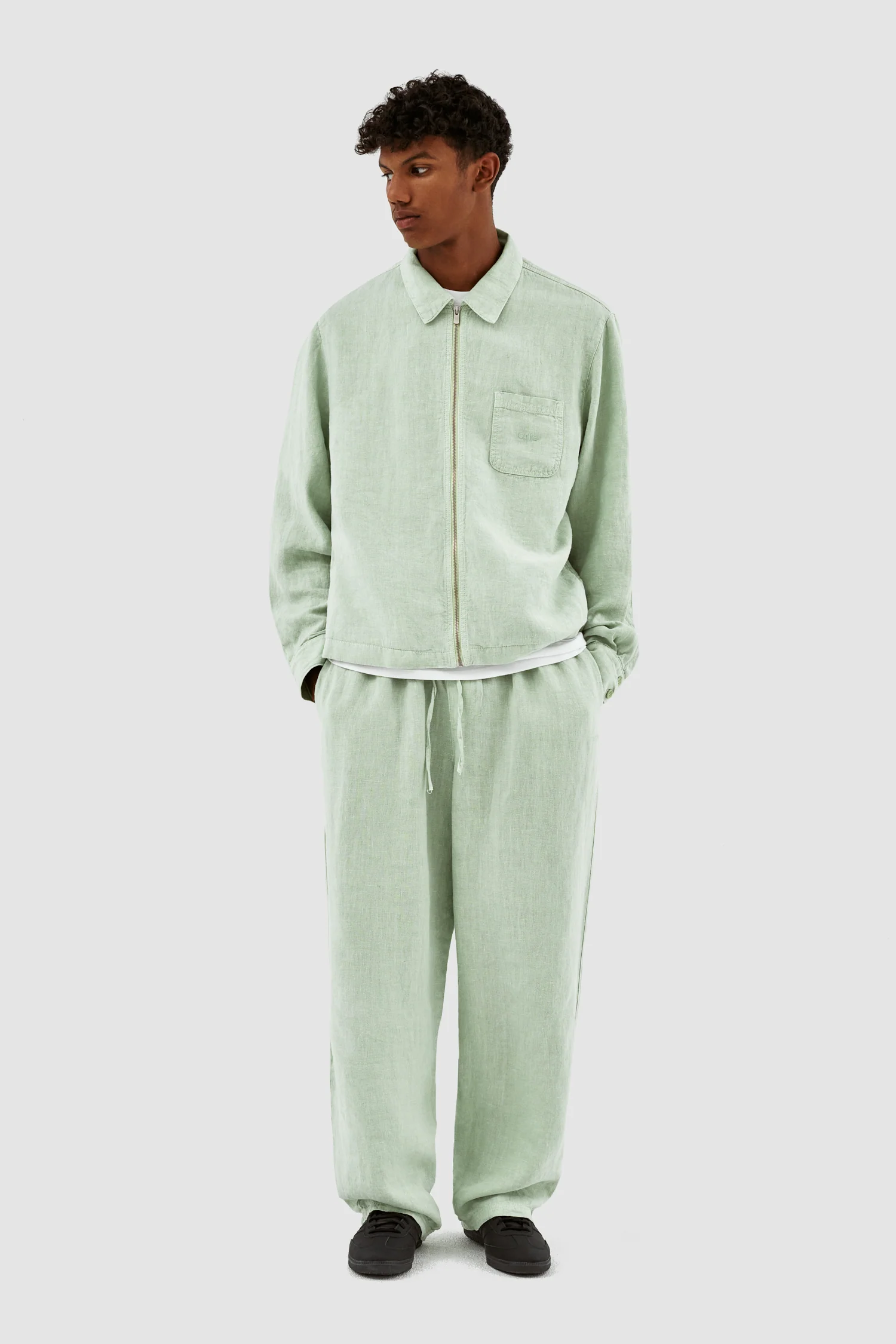 Veste Jan Linnen - Vert - Image 4