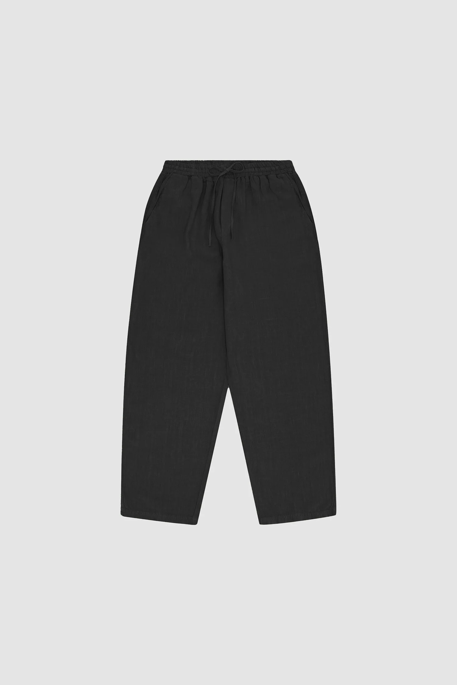 Jan Linnen Pantalon - Noir - Image 9