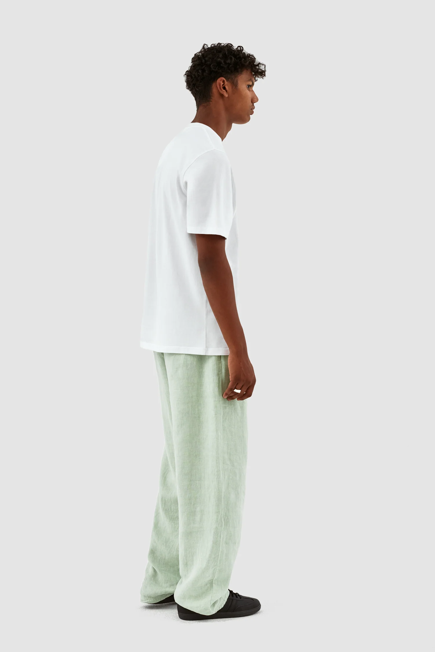 Pantalon Jan Linnen - Vert - Image 6