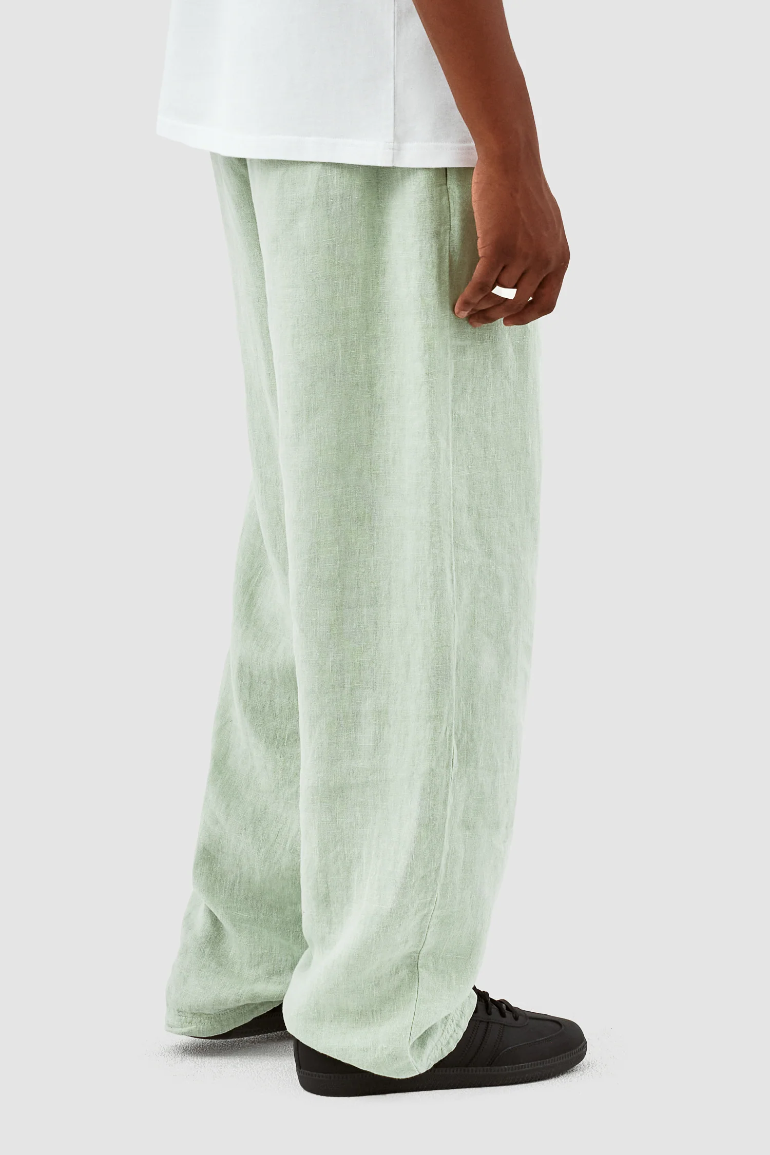 Pantalon Jan Linnen - Vert - Image 7