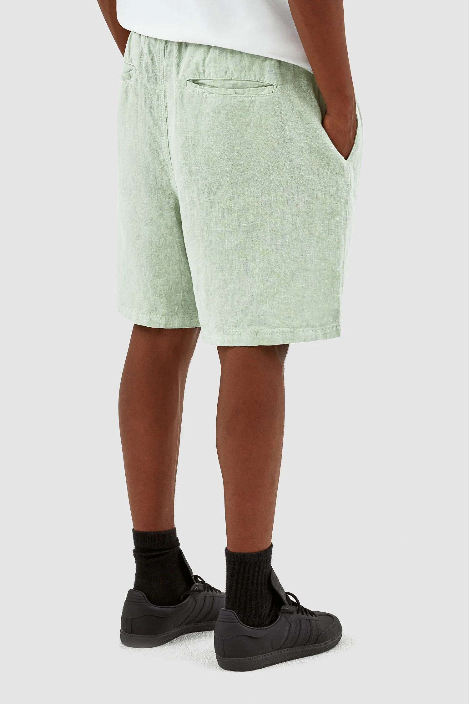 Short Jan Linnen - Vert - Image 5