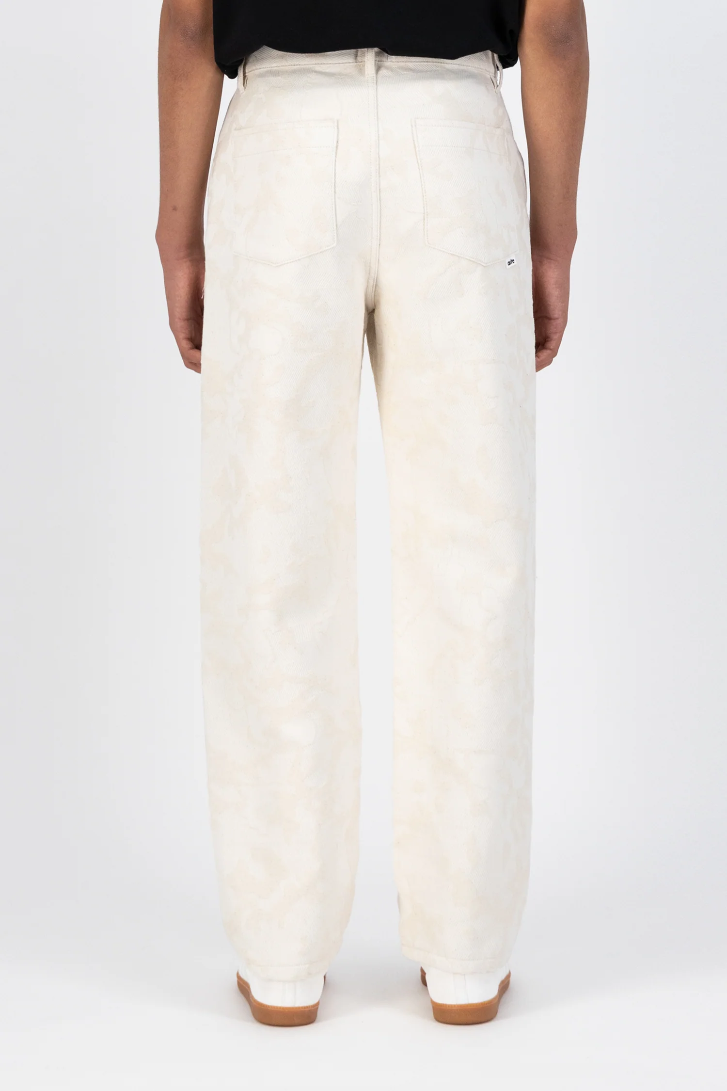 Pantalon Janco Jacq - Crème/blanc cassé - Image 3