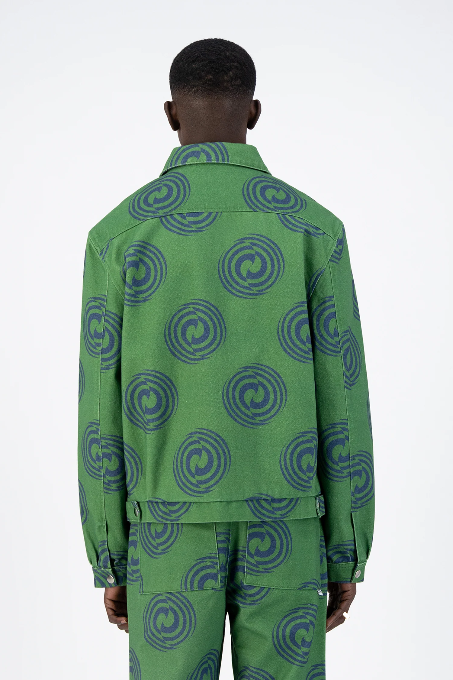 Veste Janco Swirl - Vert/Marine - Image 3