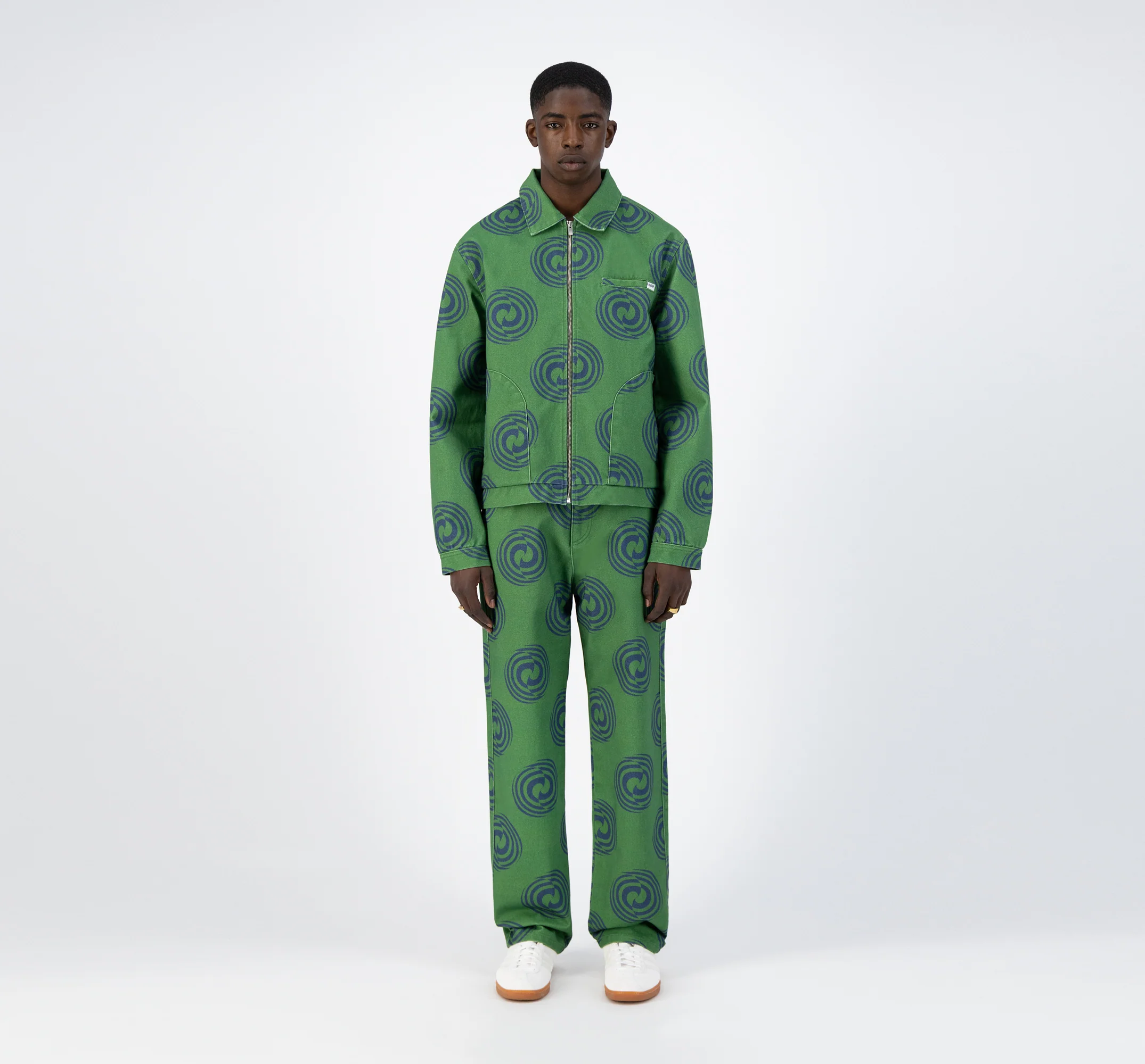 Veste Janco Swirl - Vert/Marine - Image 4