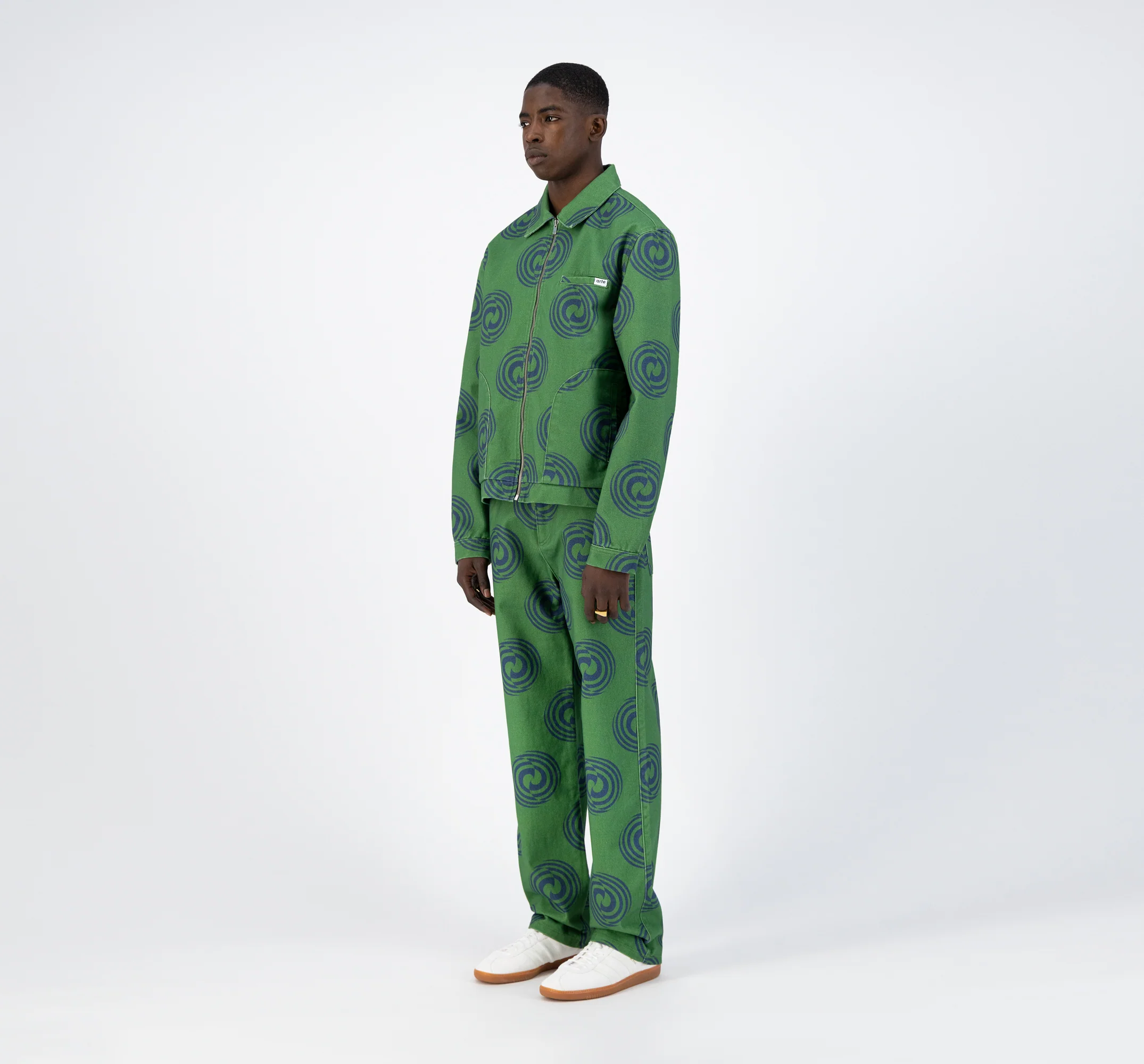 Veste Janco Swirl - Vert/Marine - Image 5