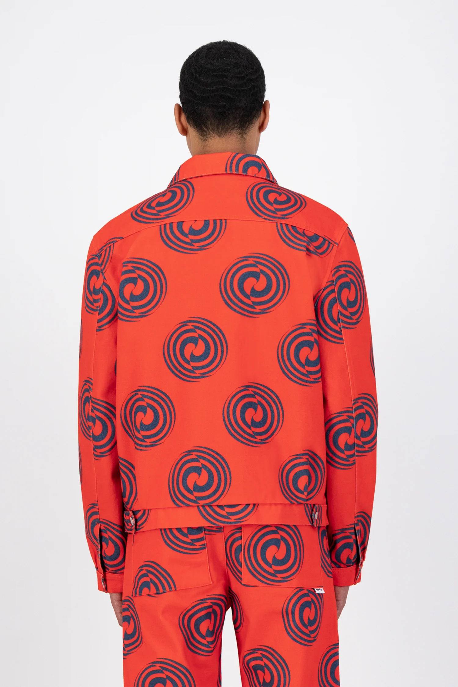 Veste Janco Swirl - Rouge/Marine - Image 3