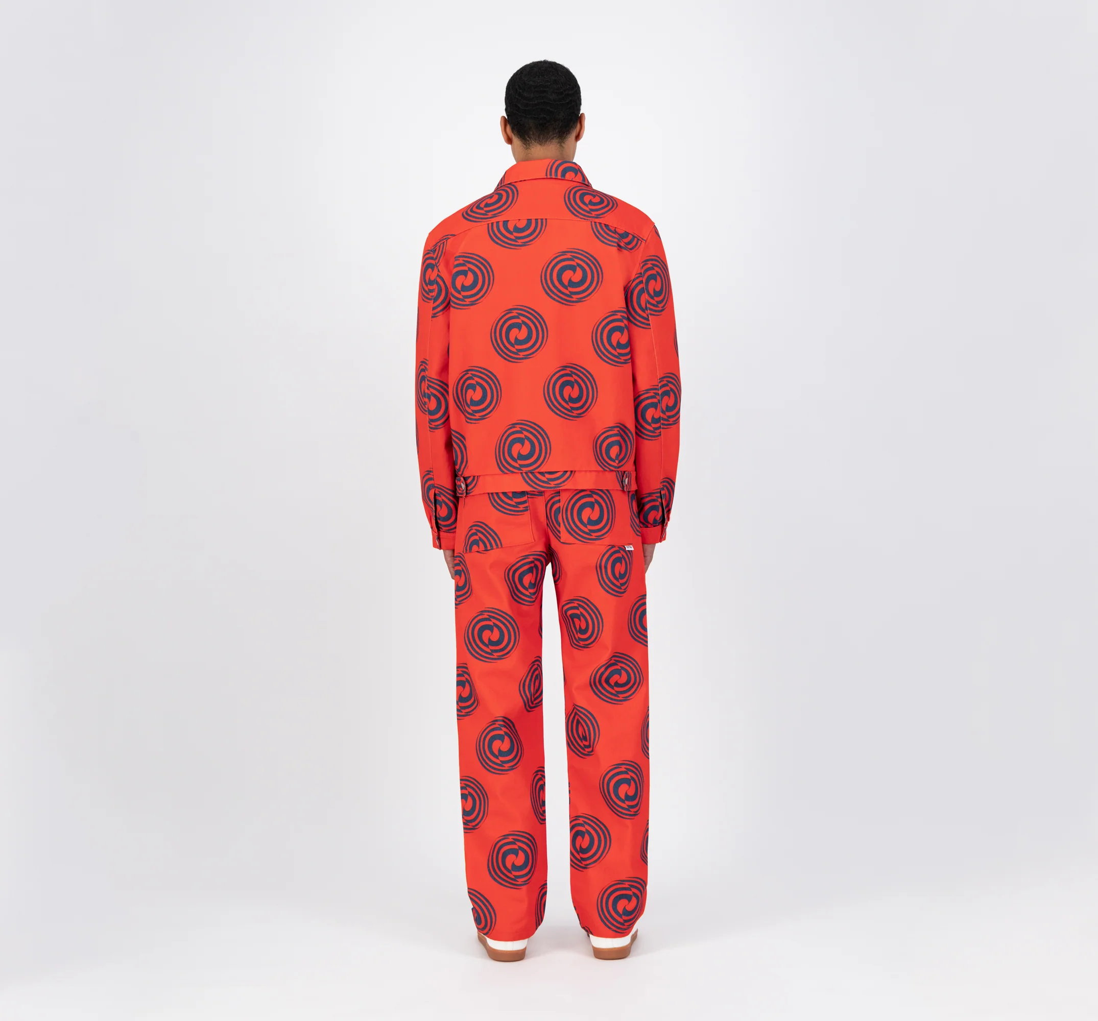 Veste Janco Swirl - Rouge/Marine - Image 6