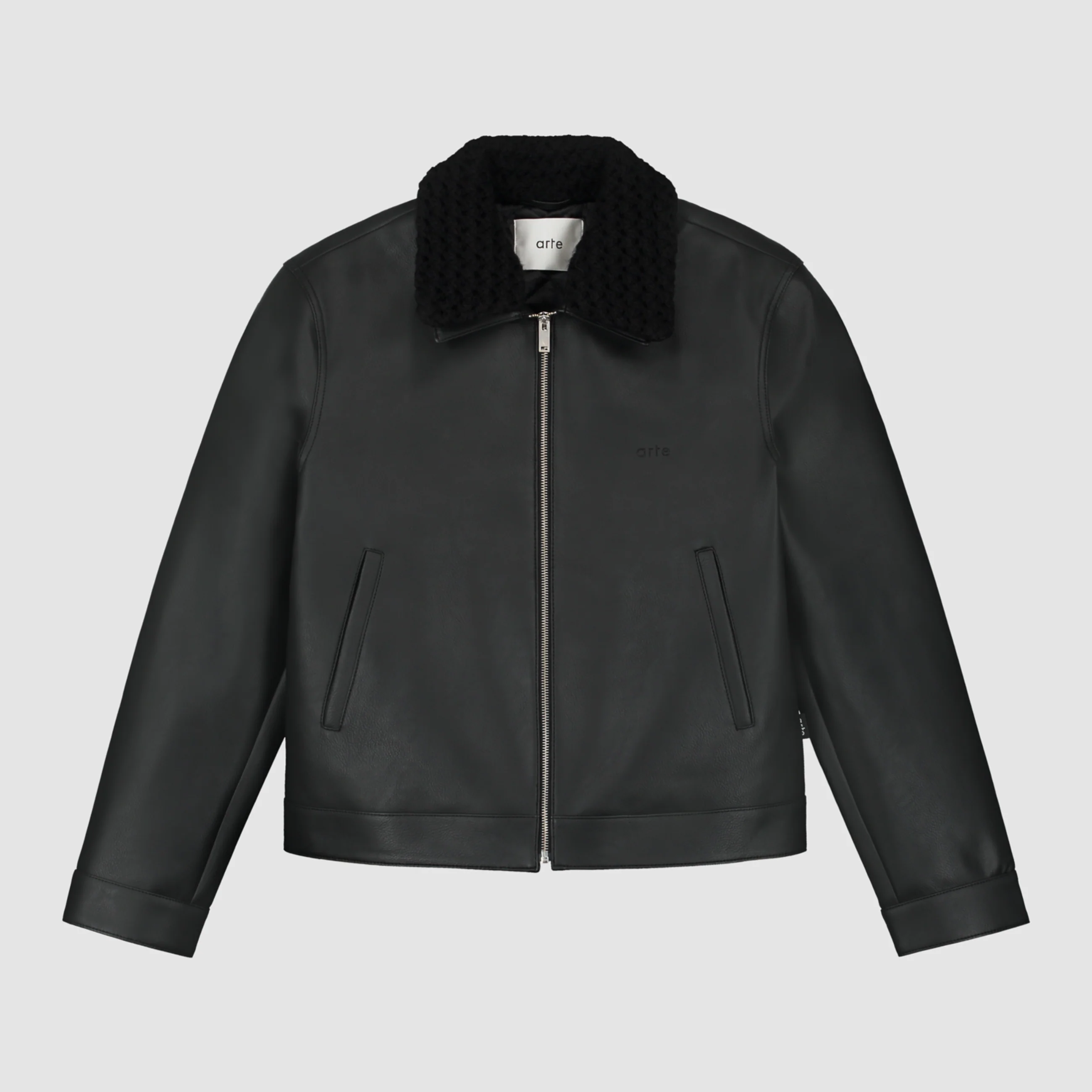 Veste à col Jasper - Noir