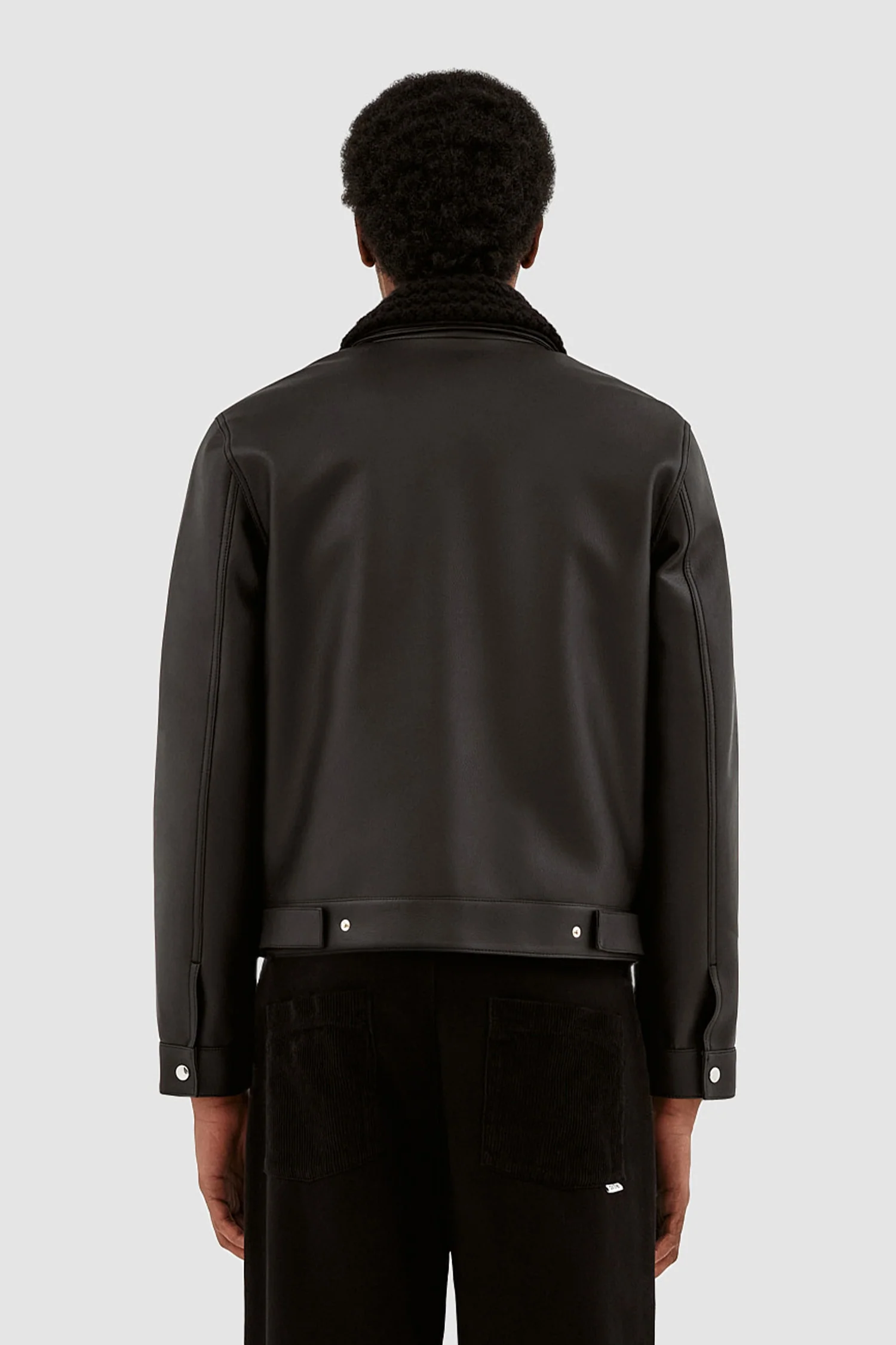 Veste à col Jasper - Noir - Image 3